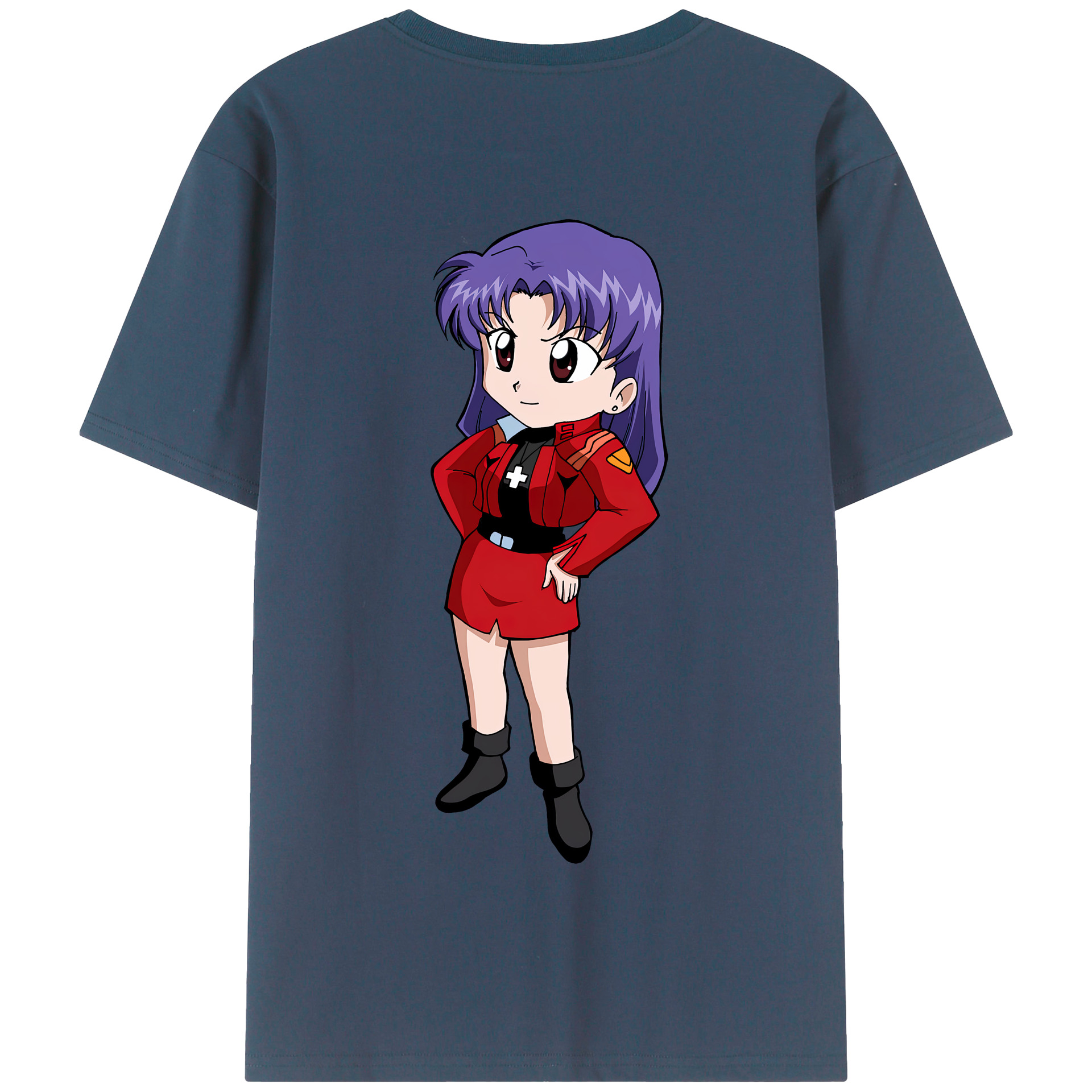 （画像用） EVA 新世紀エヴァンゲリオン 綿100％半袖Tシャツ（背面プリント）