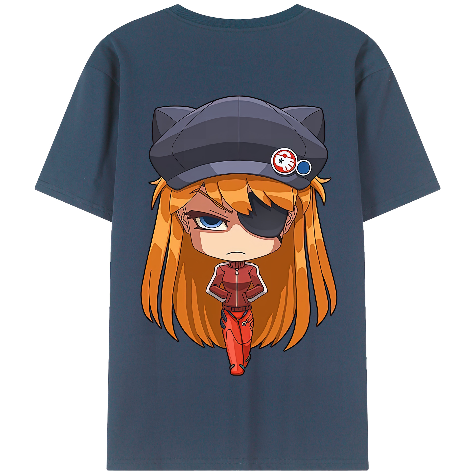 （画像用） EVA 新世紀エヴァンゲリオン 綿100％半袖Tシャツ（背面プリント）