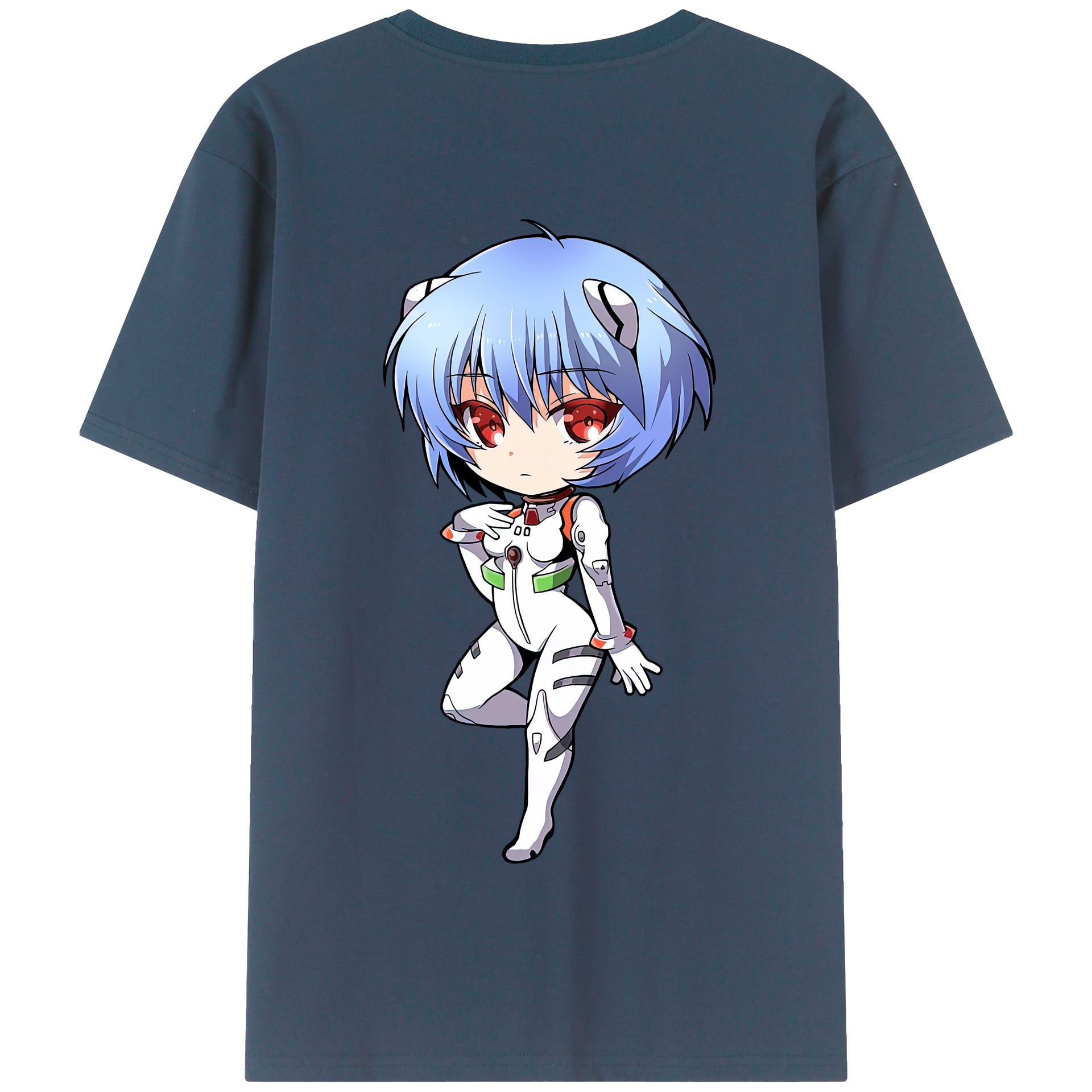 （画像用） EVA 新世紀エヴァンゲリオン 綿100％半袖Tシャツ（背面プリント）