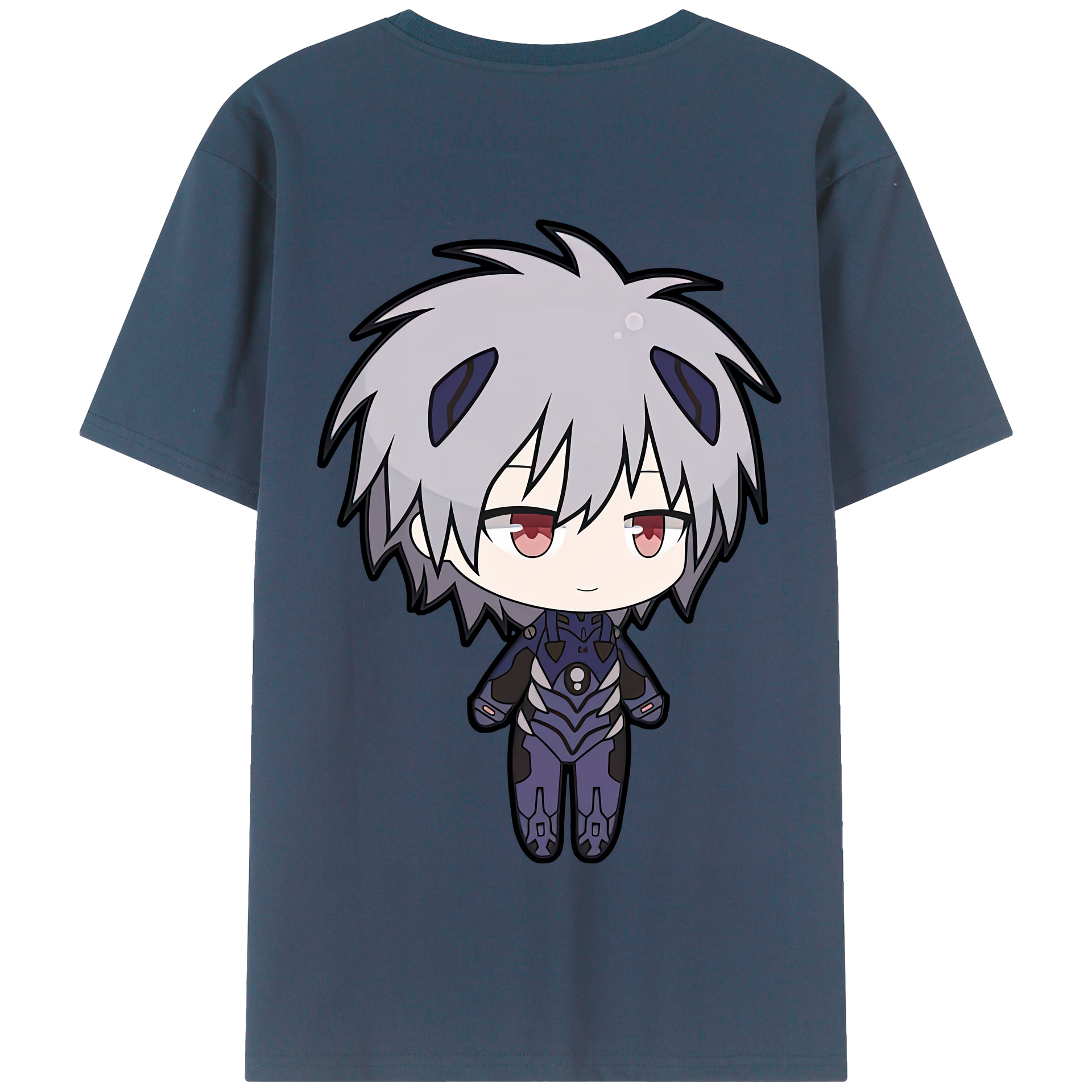 （画像用） EVA 新世紀エヴァンゲリオン 綿100％半袖Tシャツ（背面プリント）