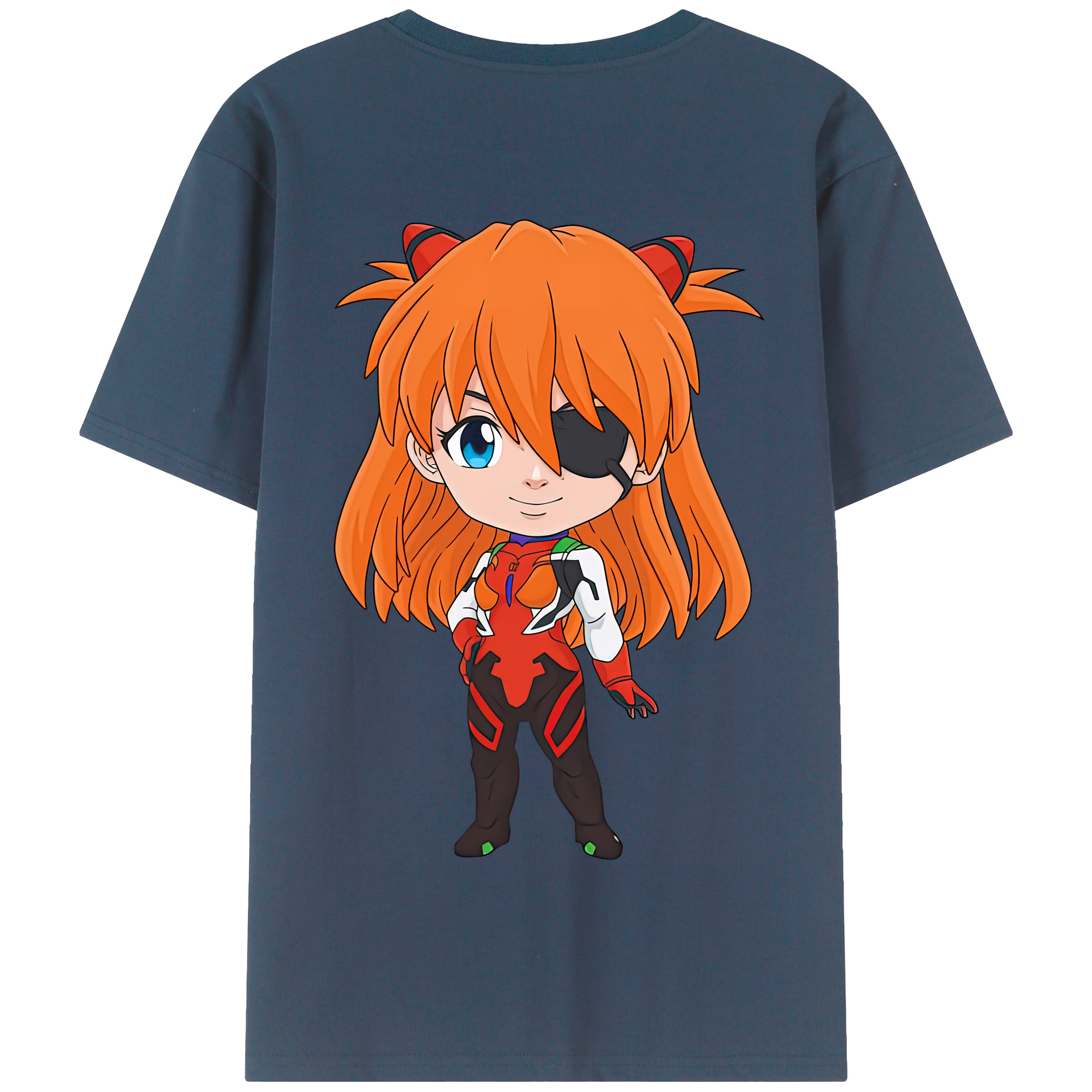 （画像用） EVA 新世紀エヴァンゲリオン 綿100％半袖Tシャツ（背面プリント）