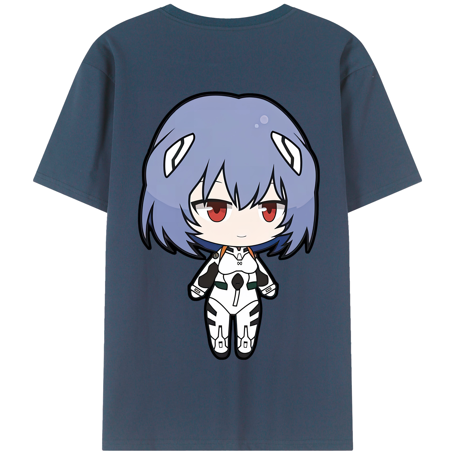 （画像用） EVA 新世紀エヴァンゲリオン 綿100％半袖Tシャツ（背面プリント）