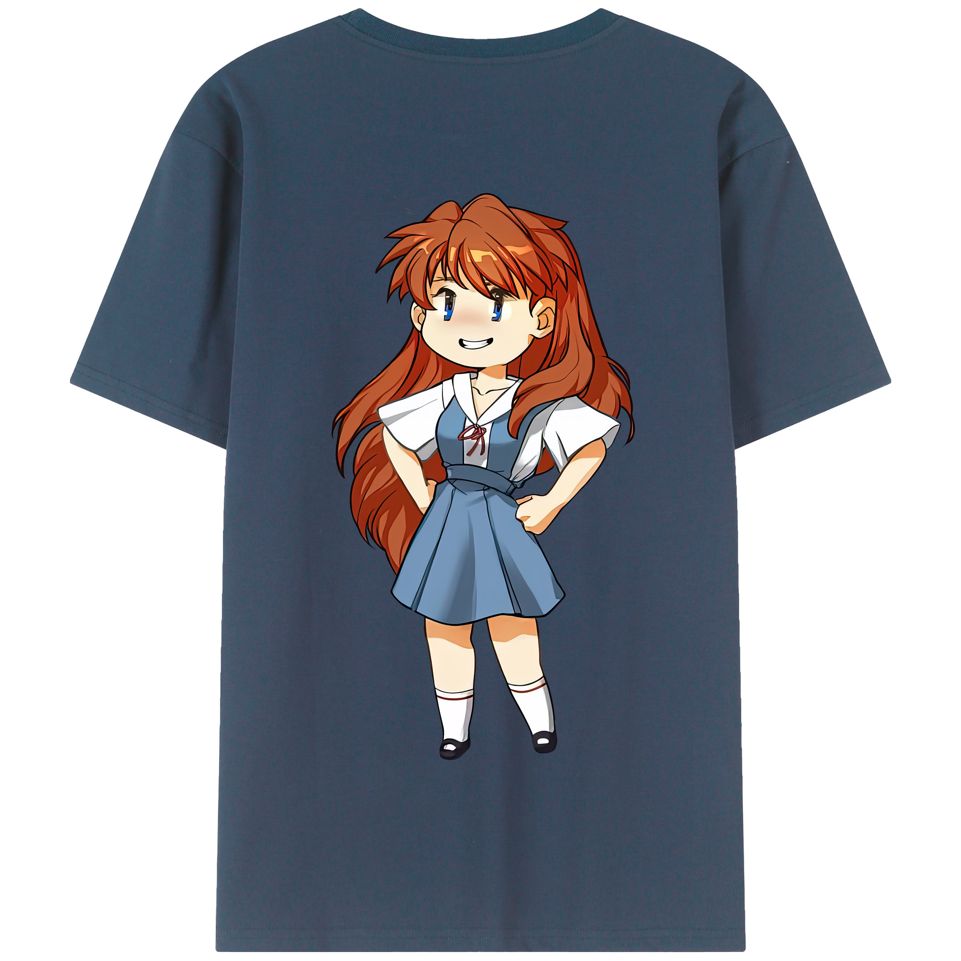 （画像用） EVA 新世紀エヴァンゲリオン 綿100％半袖Tシャツ（背面プリント）