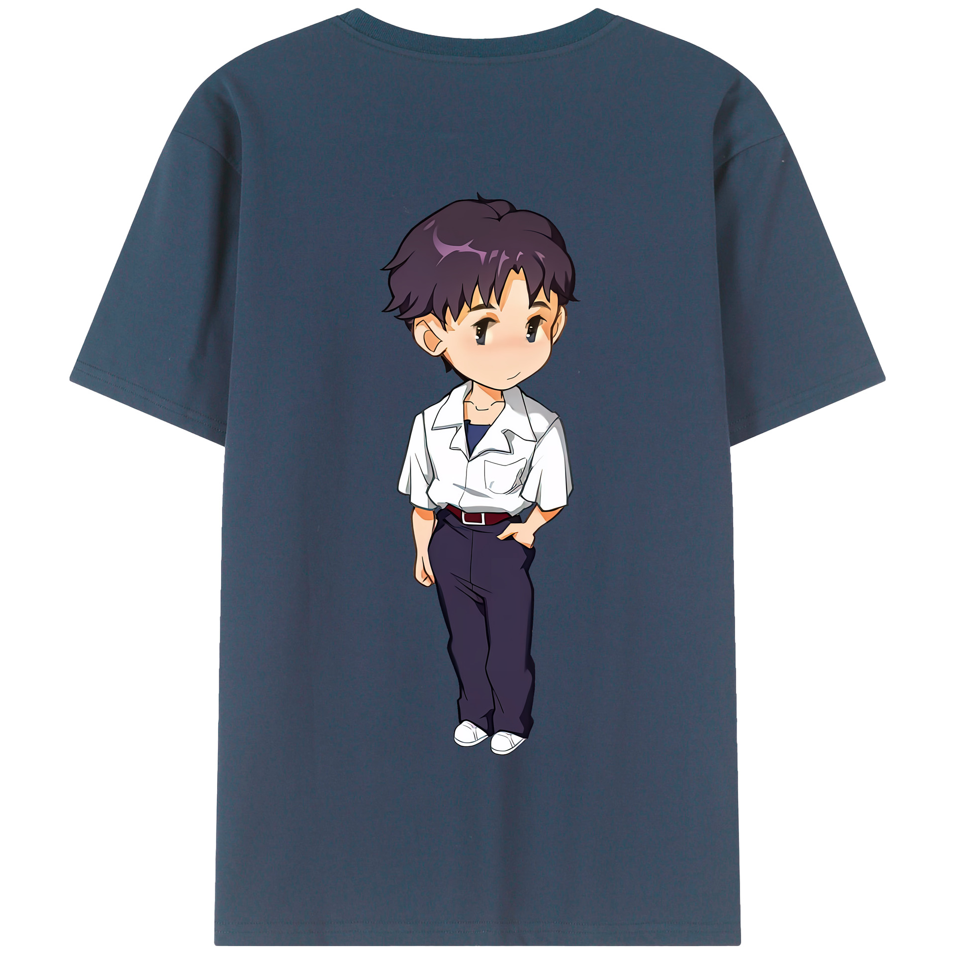 （画像用） EVA 新世紀エヴァンゲリオン 綿100％半袖Tシャツ（背面プリント）
