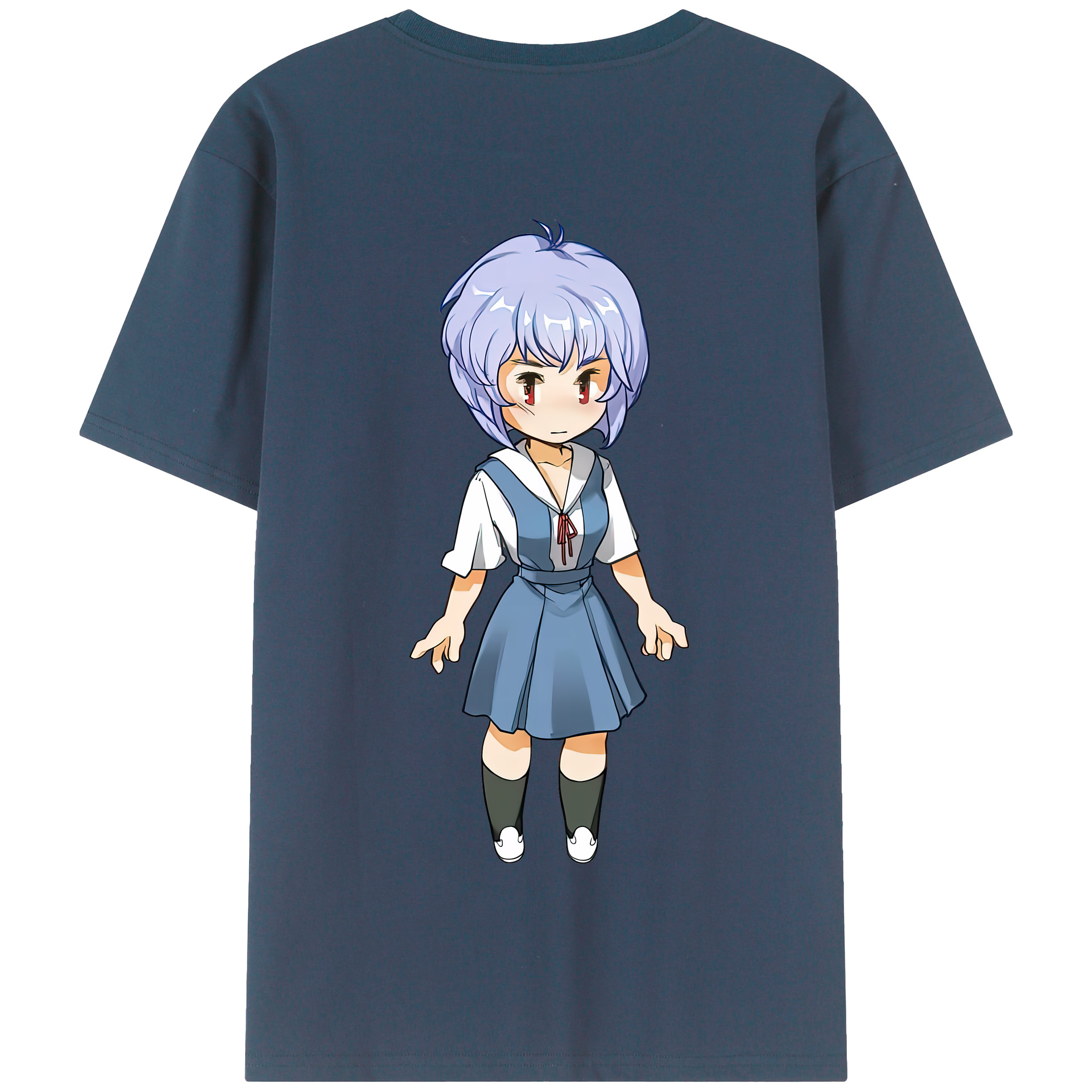 （画像用） EVA 新世紀エヴァンゲリオン 綿100％半袖Tシャツ（背面プリント）
