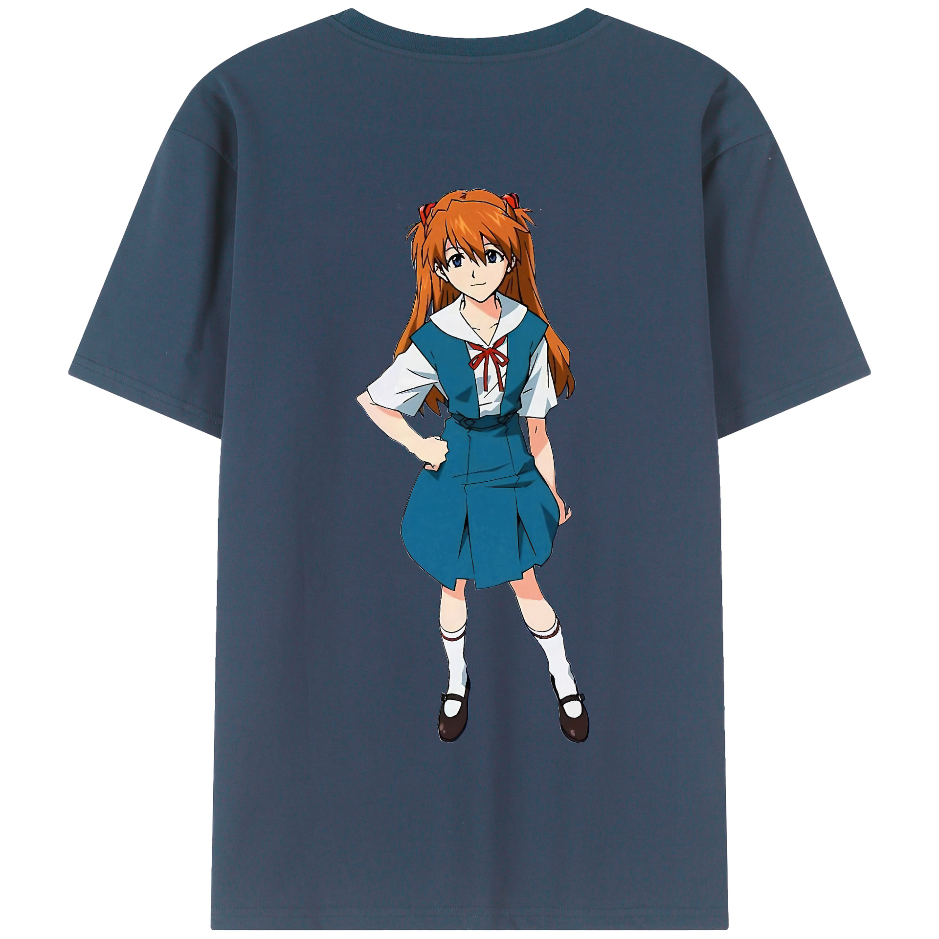 （画像用） EVA 新世紀エヴァンゲリオン 綿100％半袖Tシャツ（背面プリント）