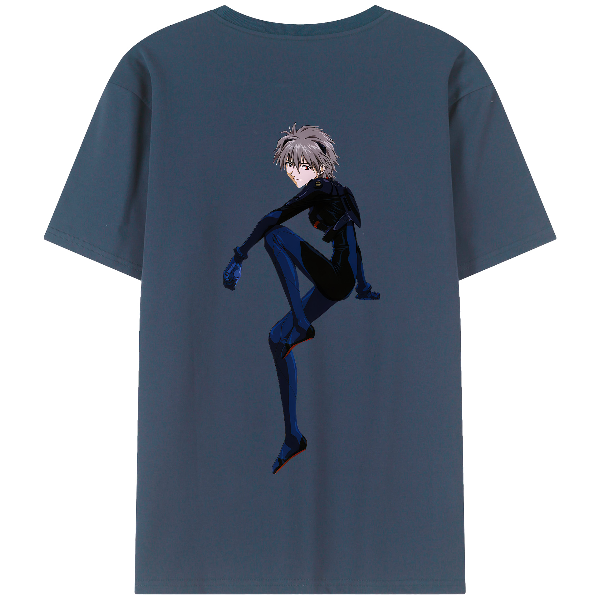 （画像用） EVA 新世紀エヴァンゲリオン 綿100％半袖Tシャツ（背面プリント）