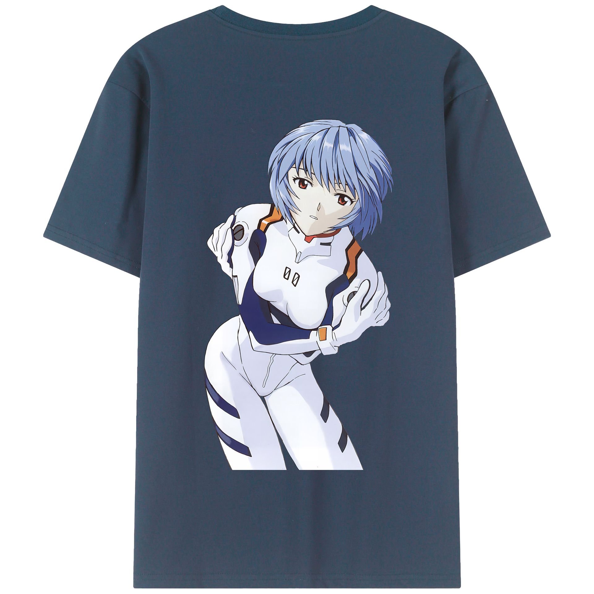 （画像用） EVA 新世紀エヴァンゲリオン 綿100％半袖Tシャツ（背面プリント）