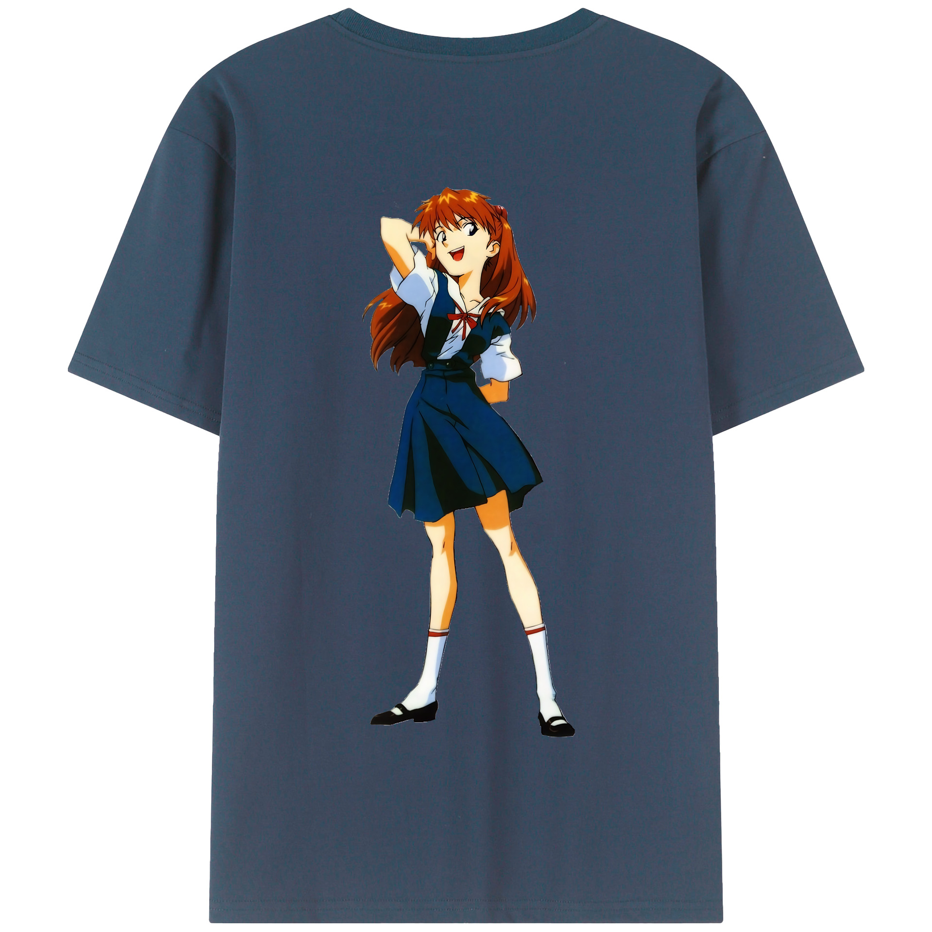 （画像用） EVA 新世紀エヴァンゲリオン 綿100％半袖Tシャツ（背面プリント）
