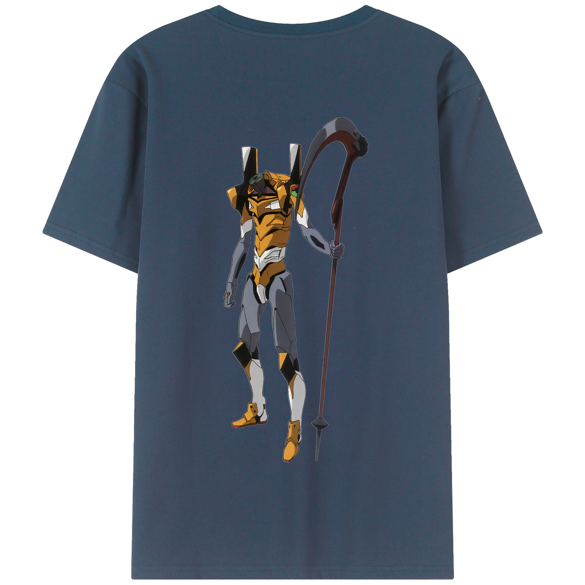 （画像用） EVA 新世紀エヴァンゲリオン 綿100％半袖Tシャツ（背面プリント）