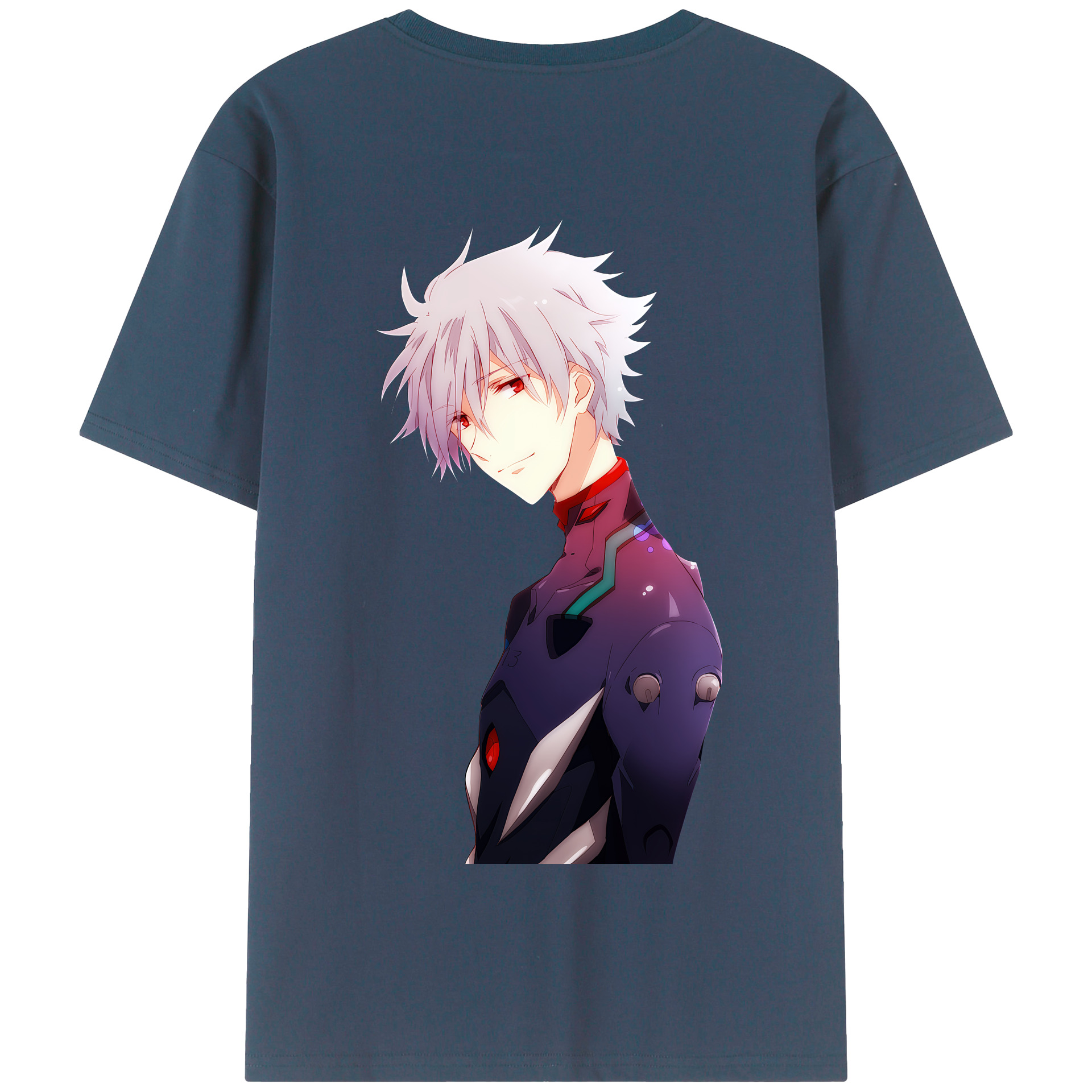 （画像用） EVA 新世紀エヴァンゲリオン 綿100％半袖Tシャツ（背面プリント）