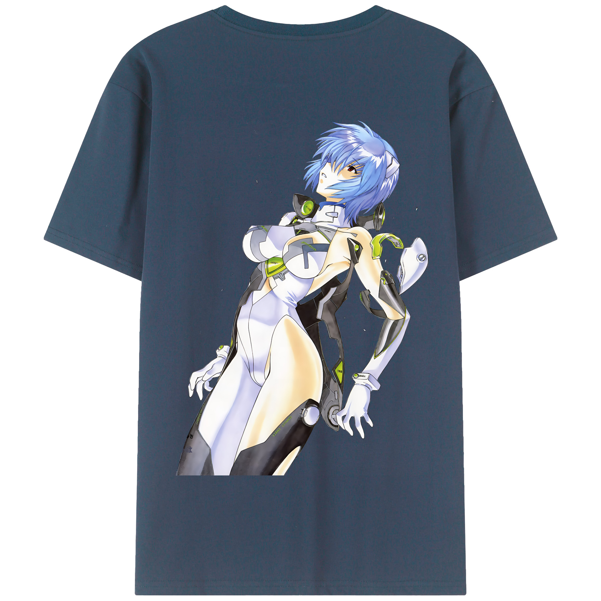 （画像用） EVA 新世紀エヴァンゲリオン 綿100％半袖Tシャツ（背面プリント）