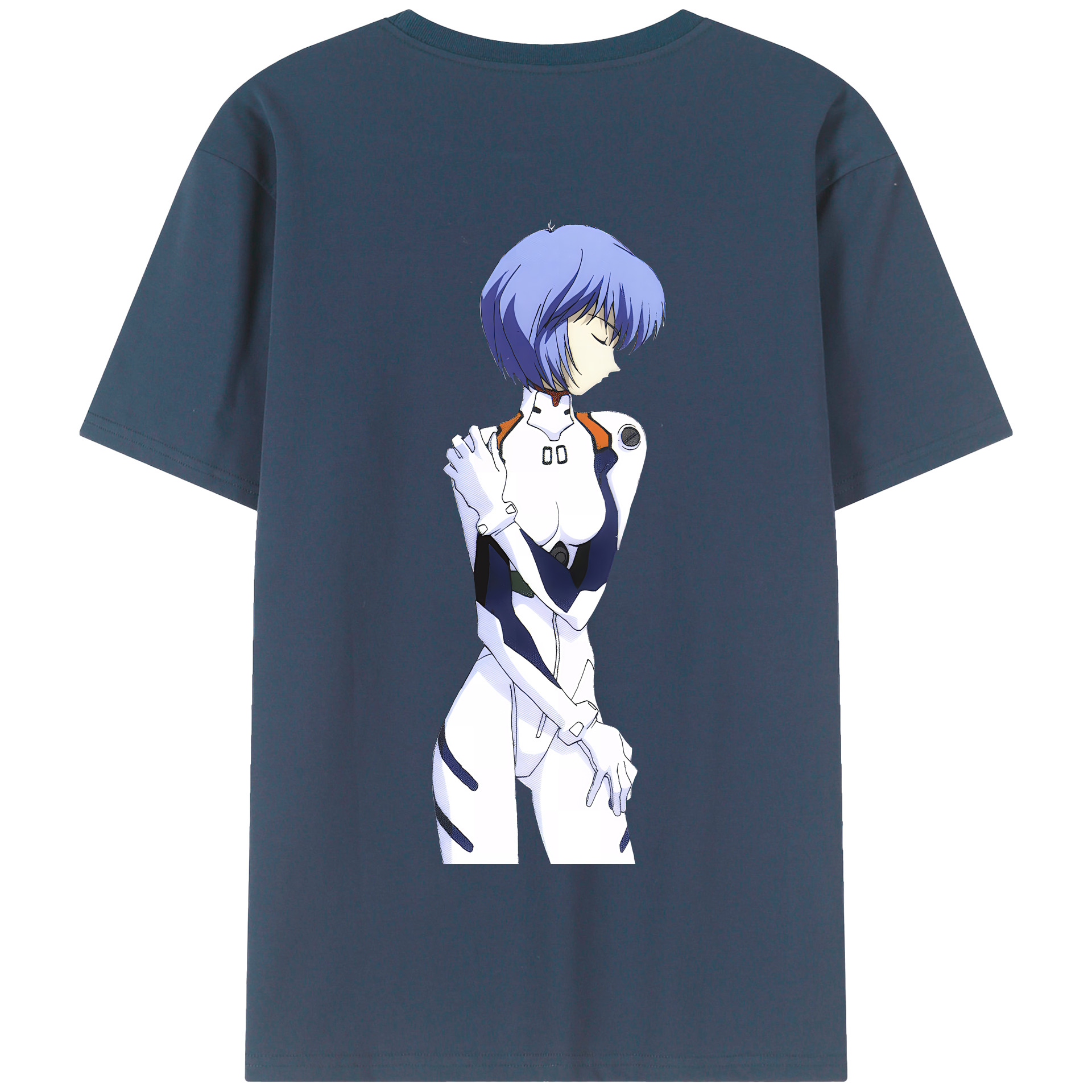 （画像用） EVA 新世紀エヴァンゲリオン 綿100％半袖Tシャツ（背面プリント）