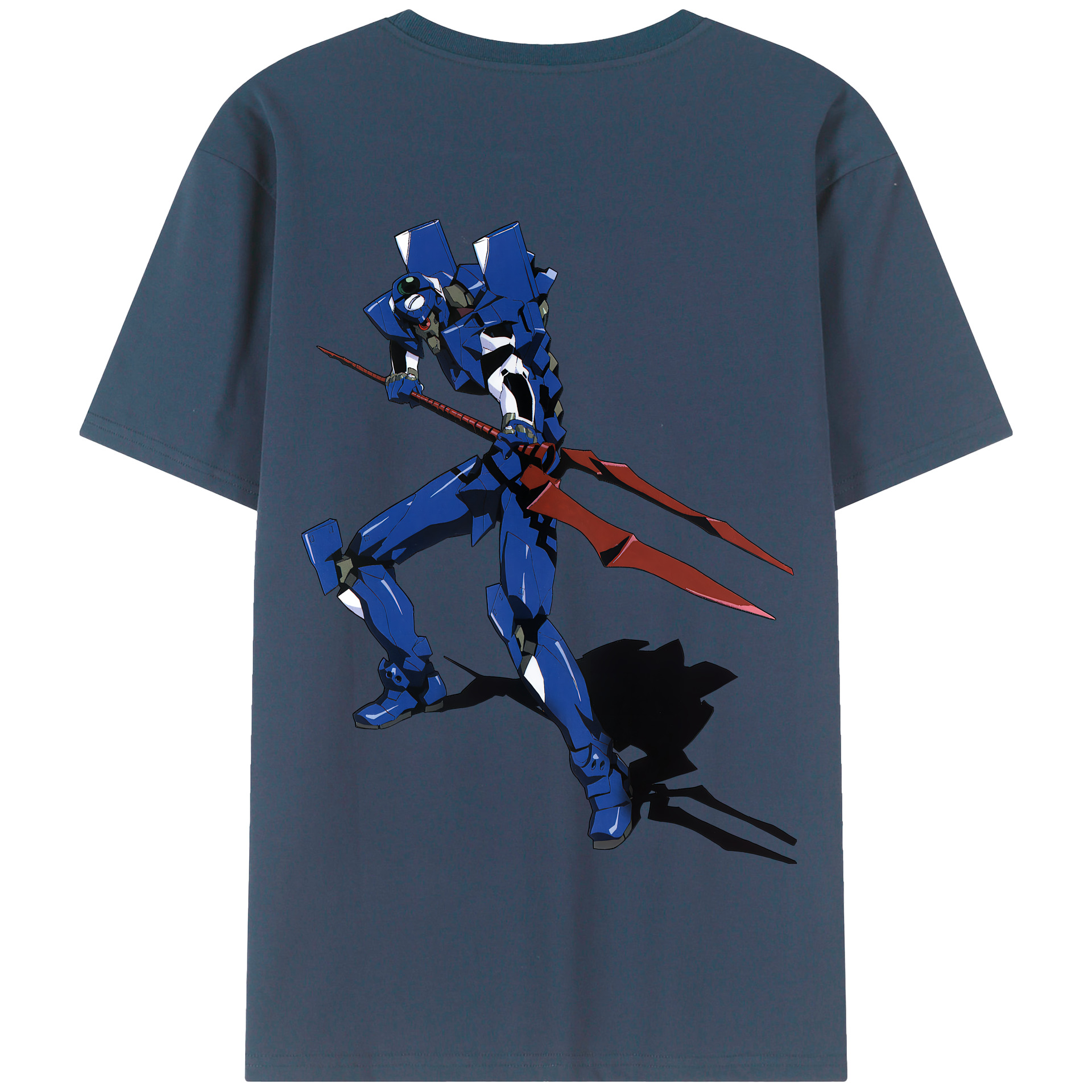（画像用） EVA 新世紀エヴァンゲリオン 綿100％半袖Tシャツ（背面プリント）