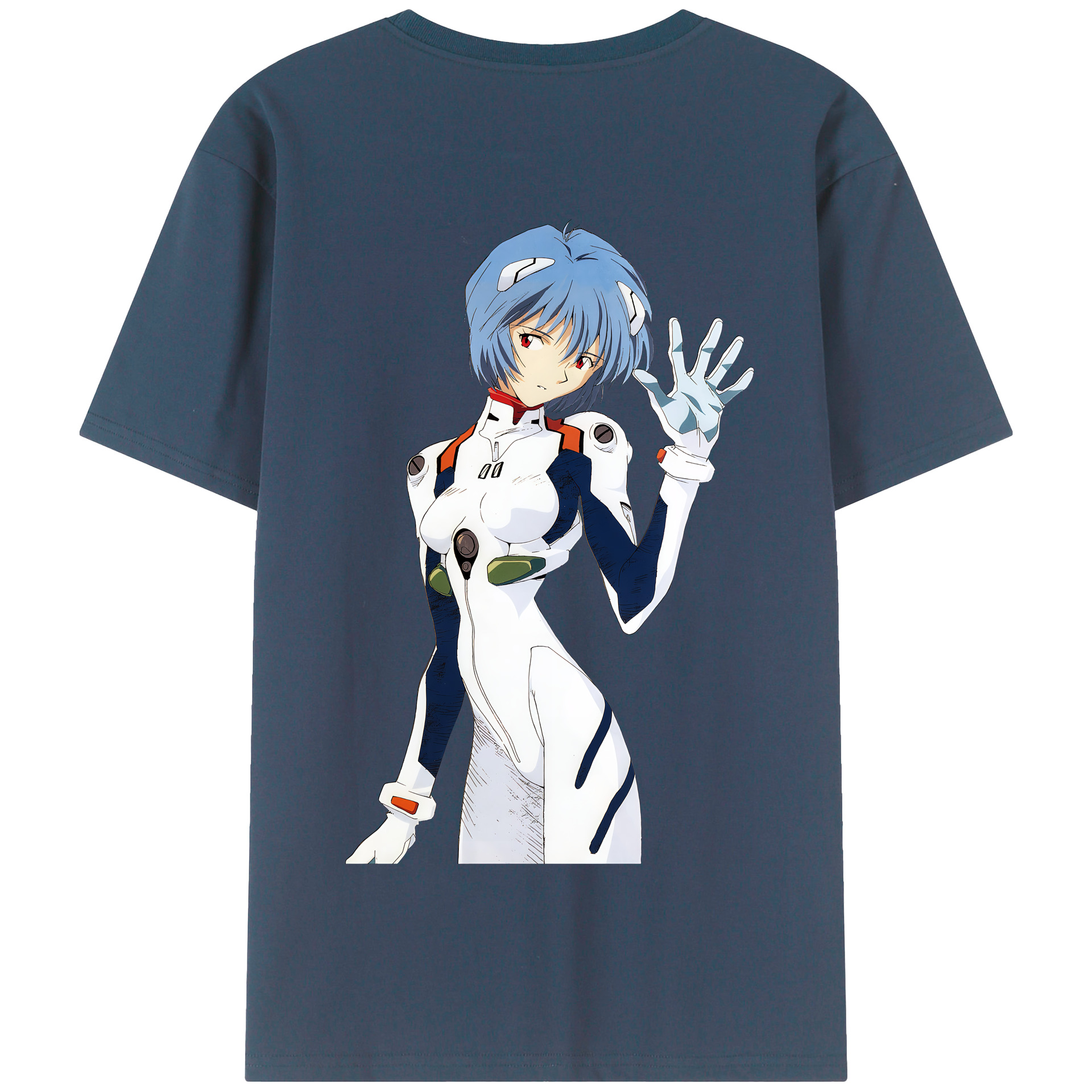 （画像用） EVA 新世紀エヴァンゲリオン 綿100％半袖Tシャツ（背面プリント）