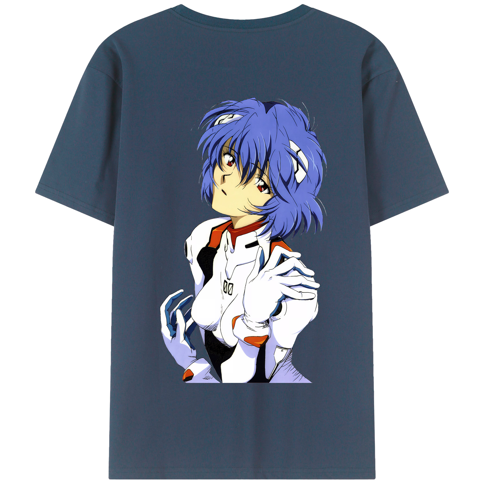 （画像用） EVA 新世紀エヴァンゲリオン 綿100％半袖Tシャツ（背面プリント）