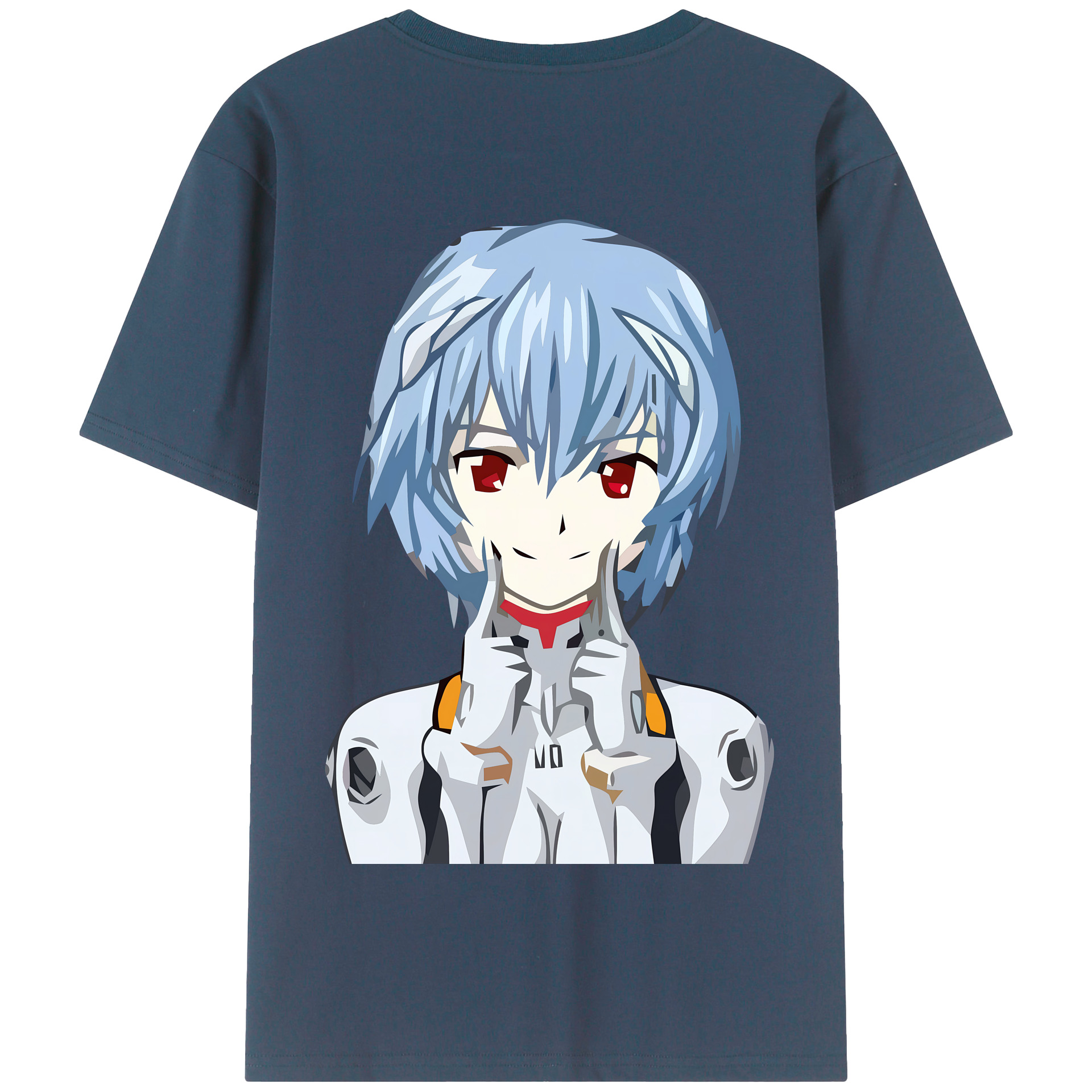 （画像用） EVA 新世紀エヴァンゲリオン 綿100％半袖Tシャツ（背面プリント）