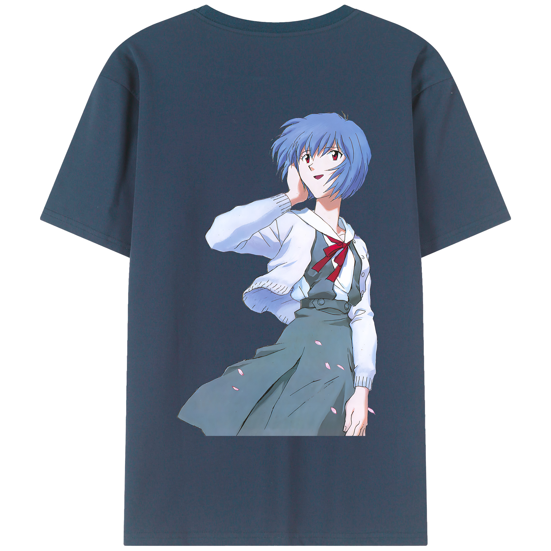 （画像用） EVA 新世紀エヴァンゲリオン 綿100％半袖Tシャツ（背面プリント）