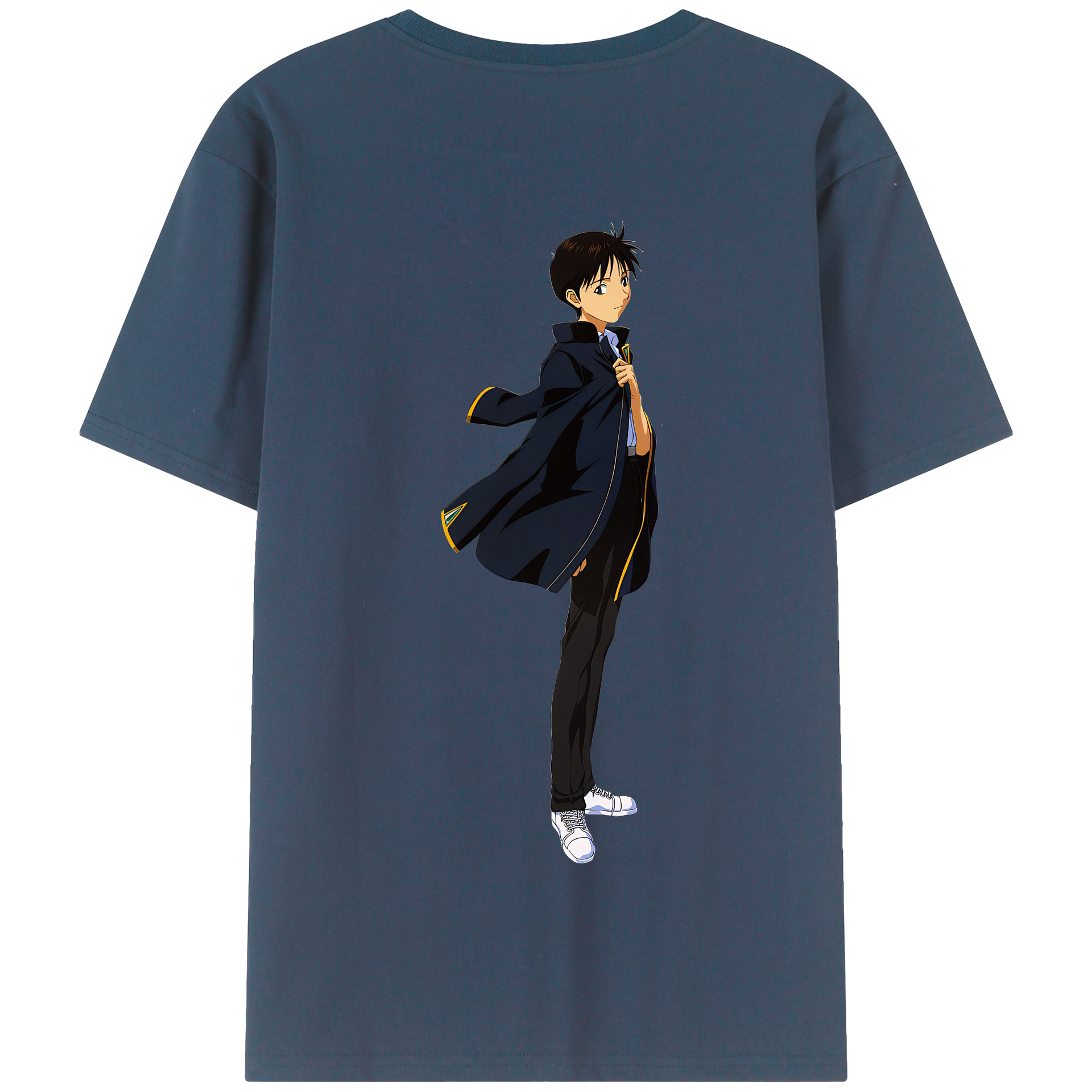 （画像用） EVA 新世紀エヴァンゲリオン 綿100％半袖Tシャツ（背面プリント）