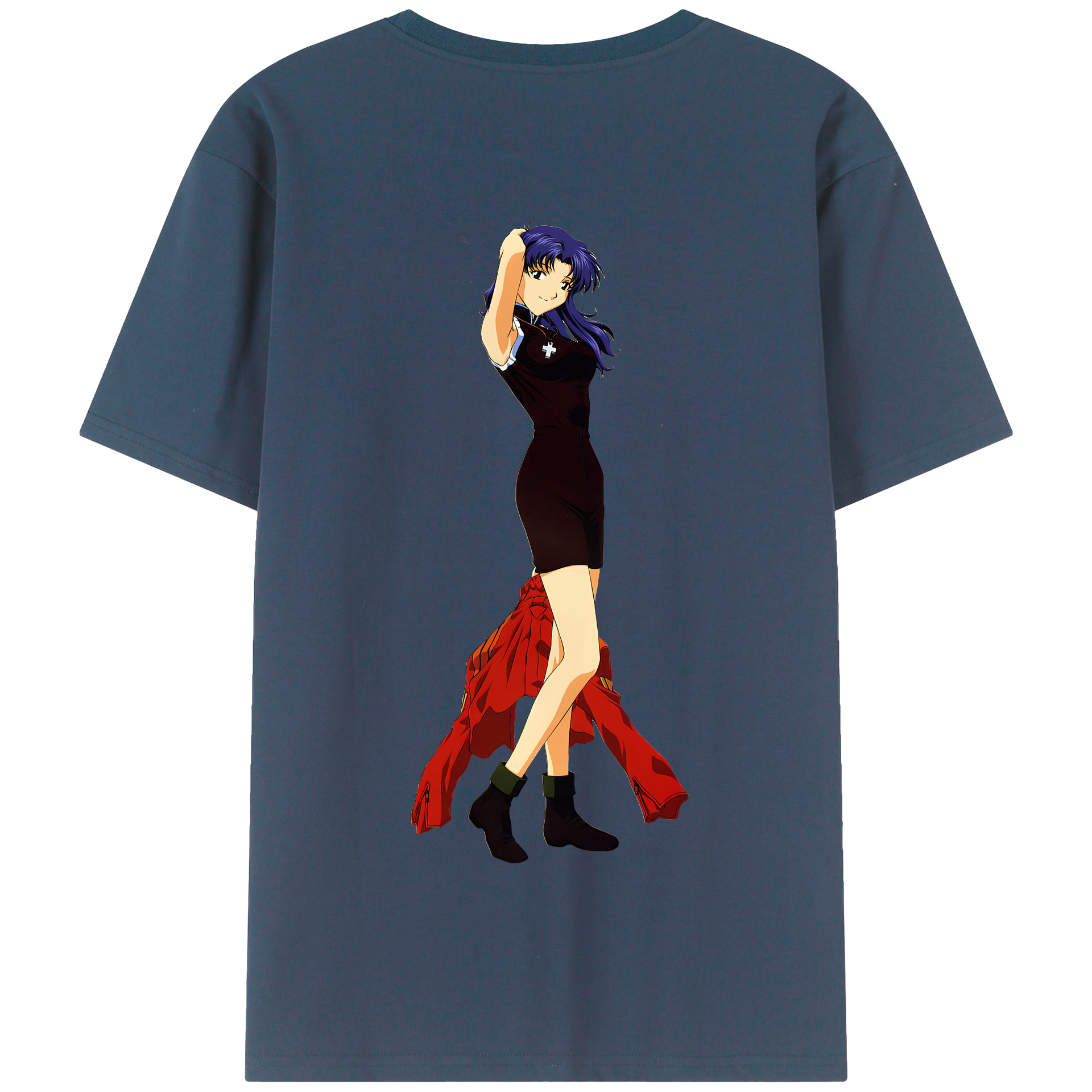 （画像用） EVA 新世紀エヴァンゲリオン 綿100％半袖Tシャツ（背面プリント）