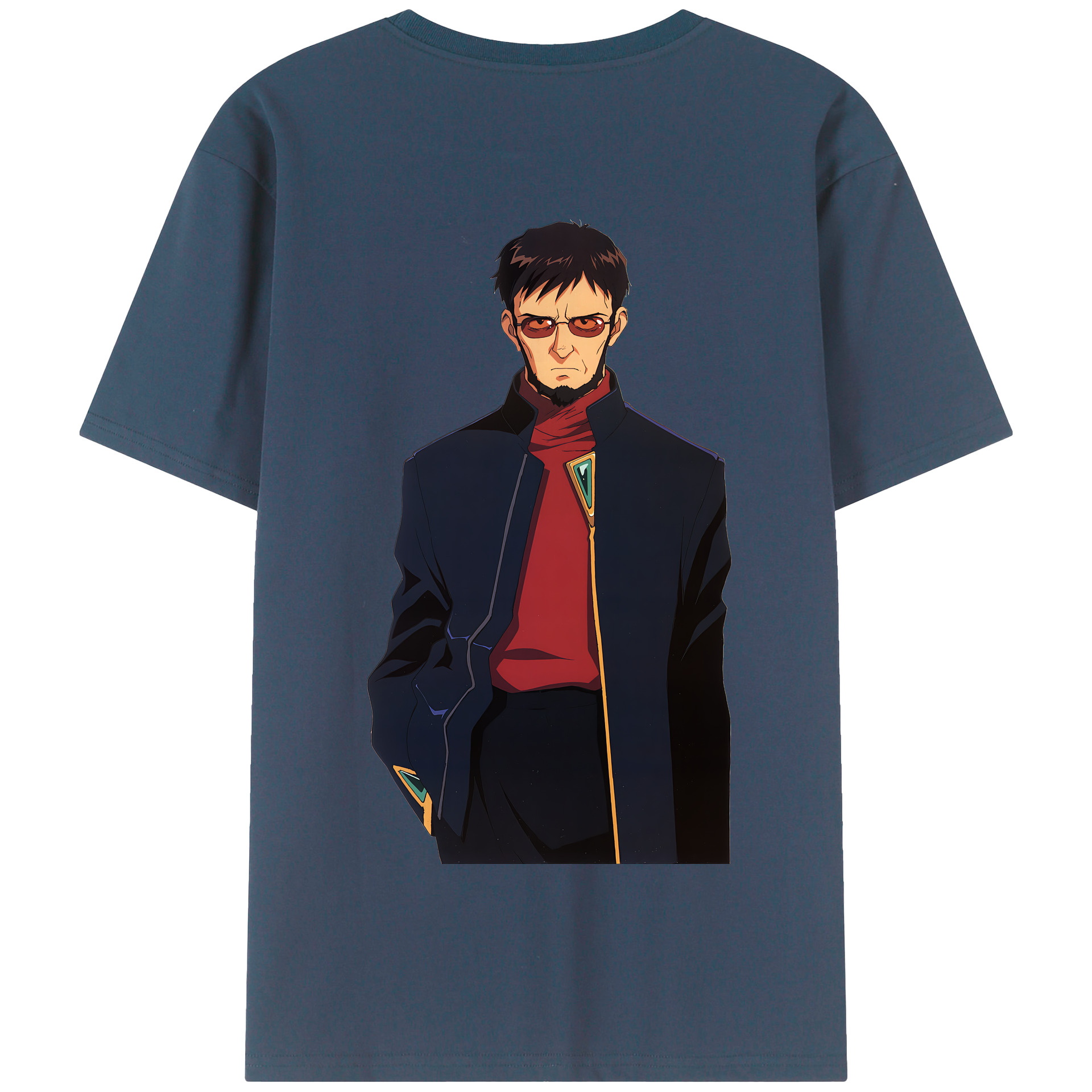 （画像用） EVA 新世紀エヴァンゲリオン 綿100％半袖Tシャツ（背面プリント）