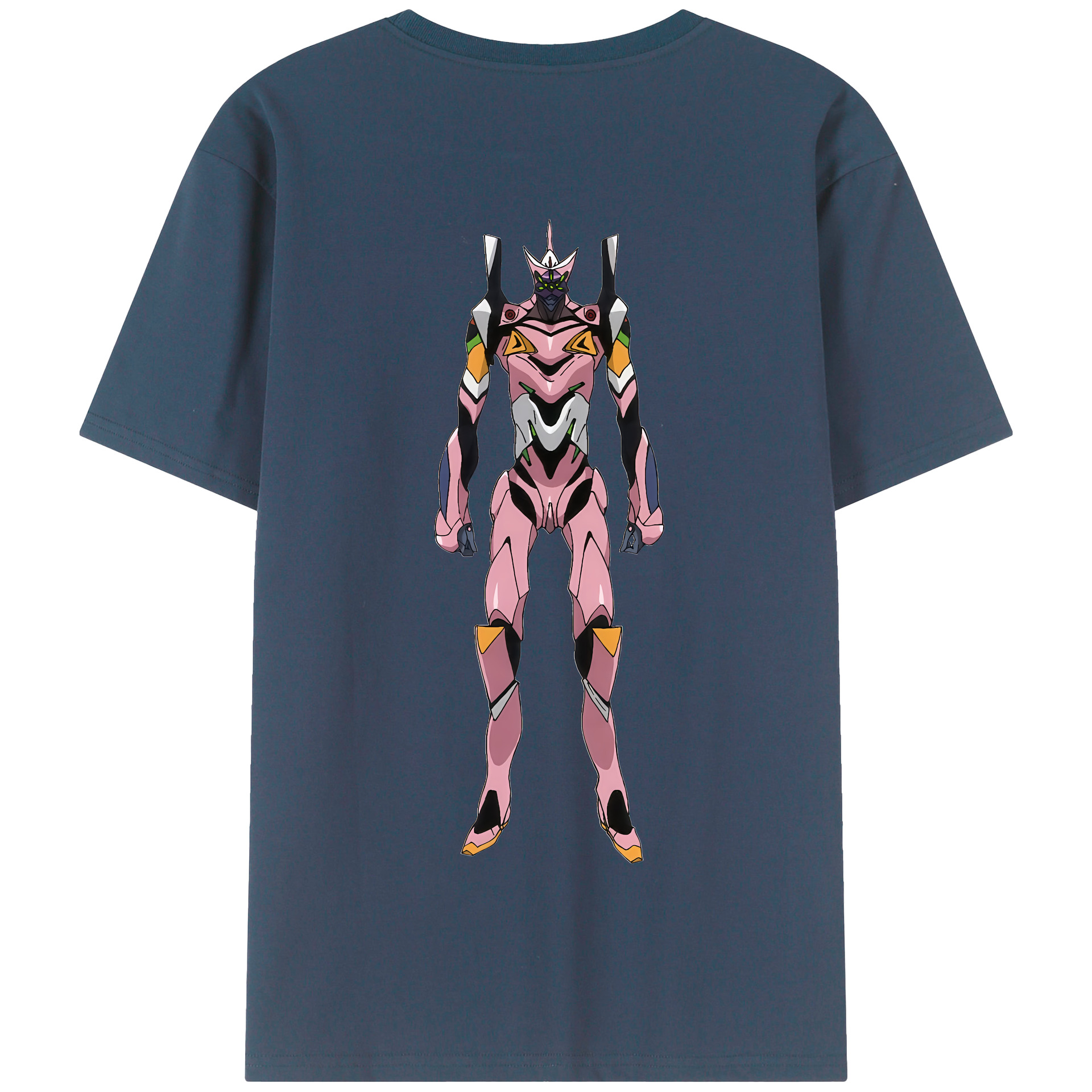 （画像用） EVA 新世紀エヴァンゲリオン 綿100％半袖Tシャツ（背面プリント）