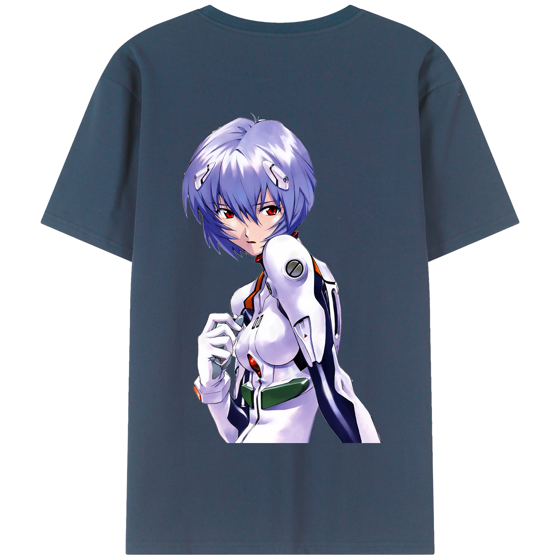（画像用） EVA 新世紀エヴァンゲリオン 綿100％半袖Tシャツ（背面プリント）