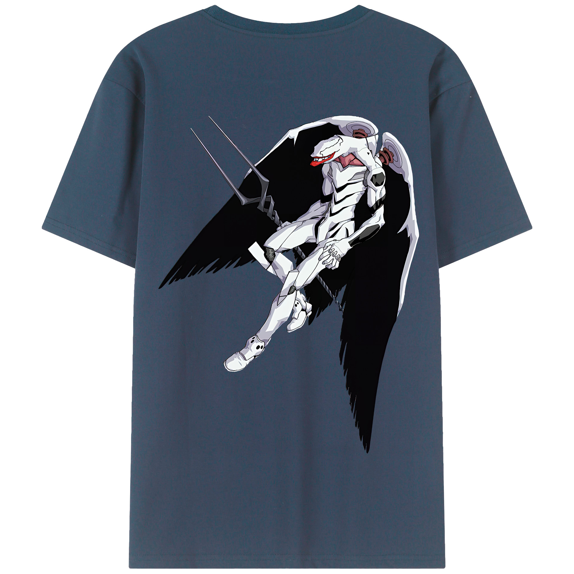 （画像用） EVA 新世紀エヴァンゲリオン 綿100％半袖Tシャツ（背面プリント）