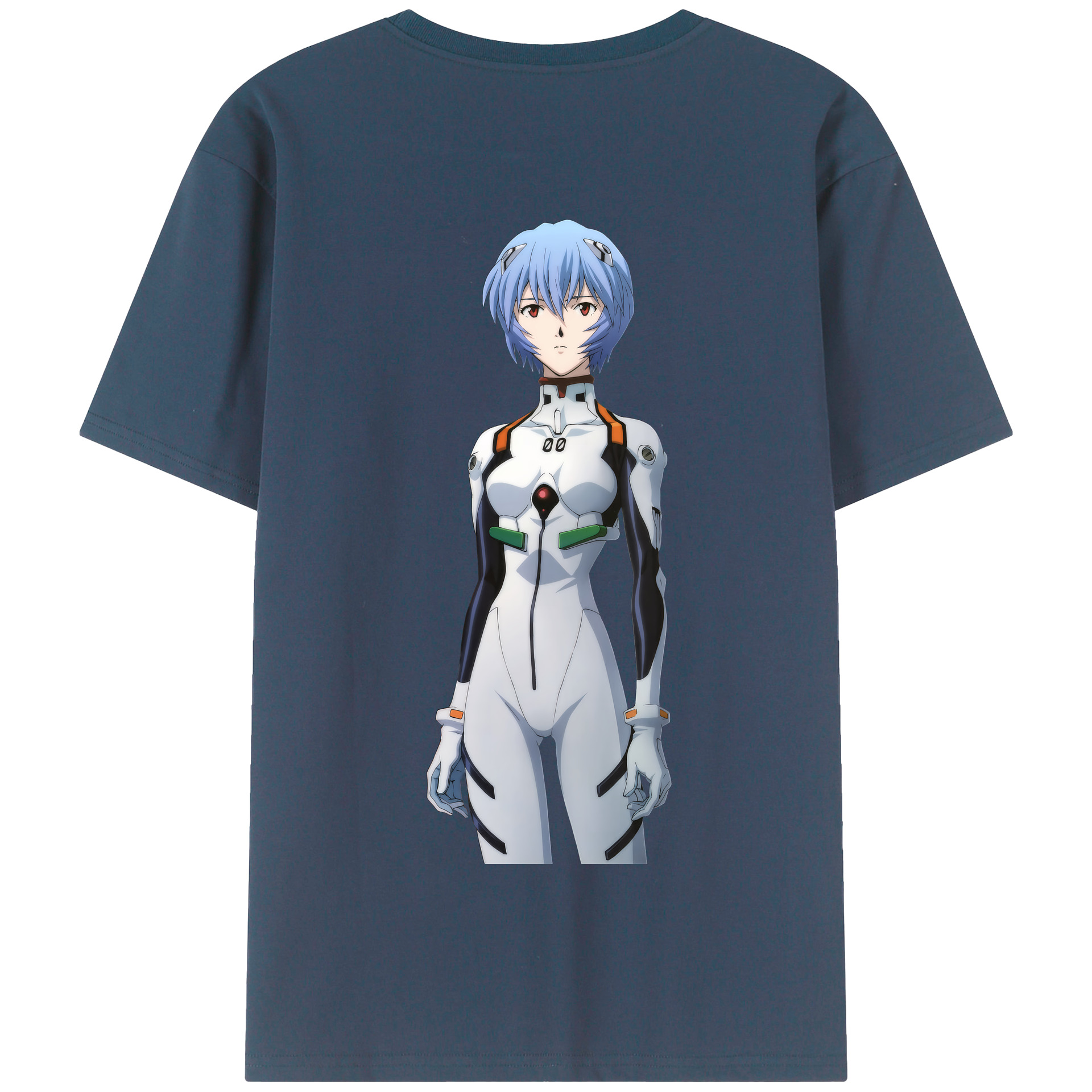 （画像用） EVA 新世紀エヴァンゲリオン 綿100％半袖Tシャツ（背面プリント）
