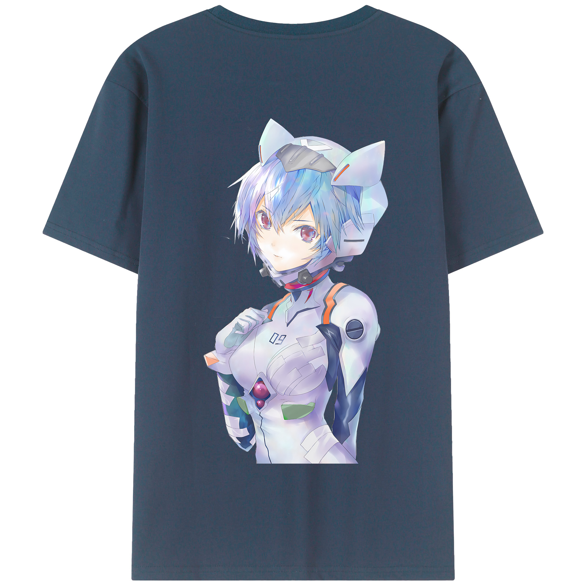 （画像用） EVA 新世紀エヴァンゲリオン 綿100％半袖Tシャツ（背面プリント）
