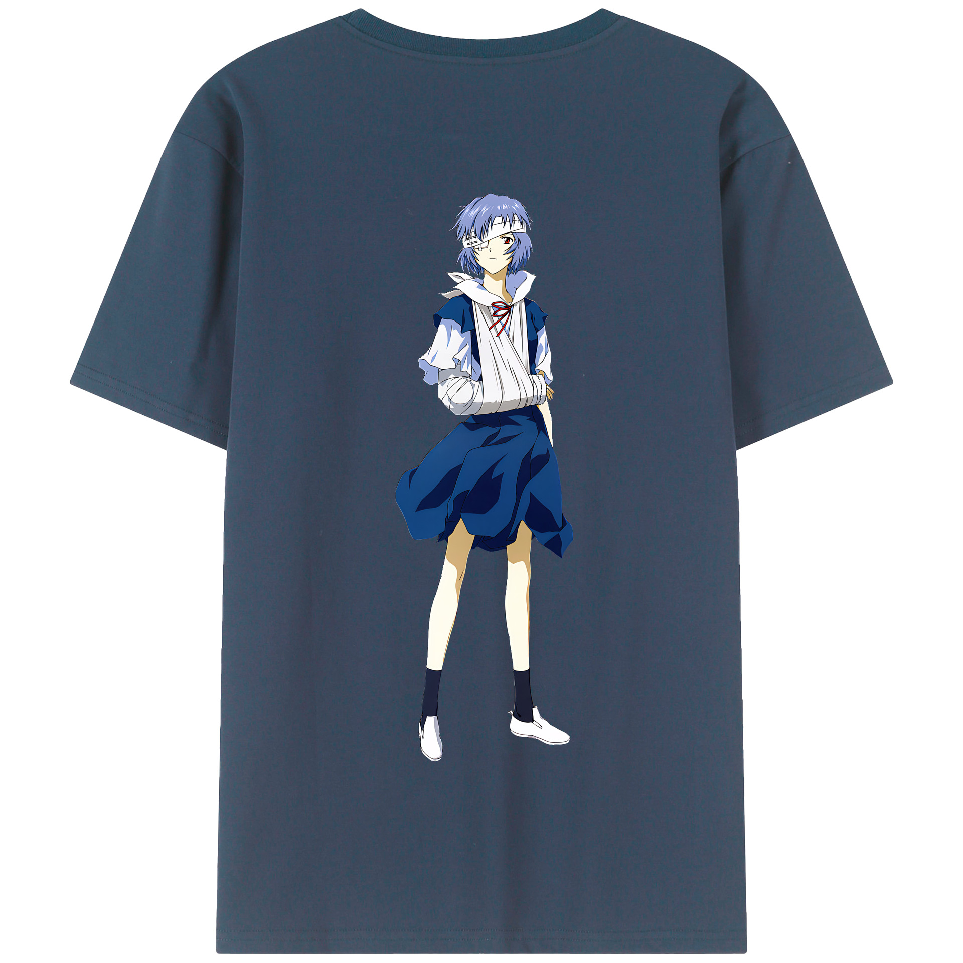 （画像用） EVA 新世紀エヴァンゲリオン 綿100％半袖Tシャツ（背面プリント）