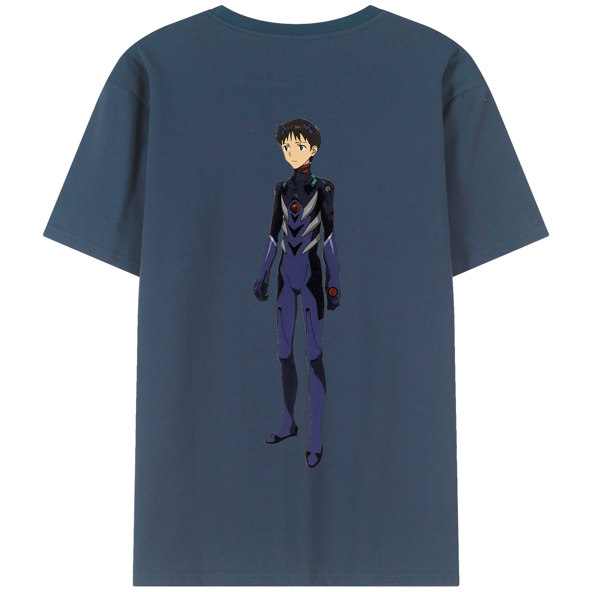 （画像用） EVA 新世紀エヴァンゲリオン 綿100％半袖Tシャツ（背面プリント）