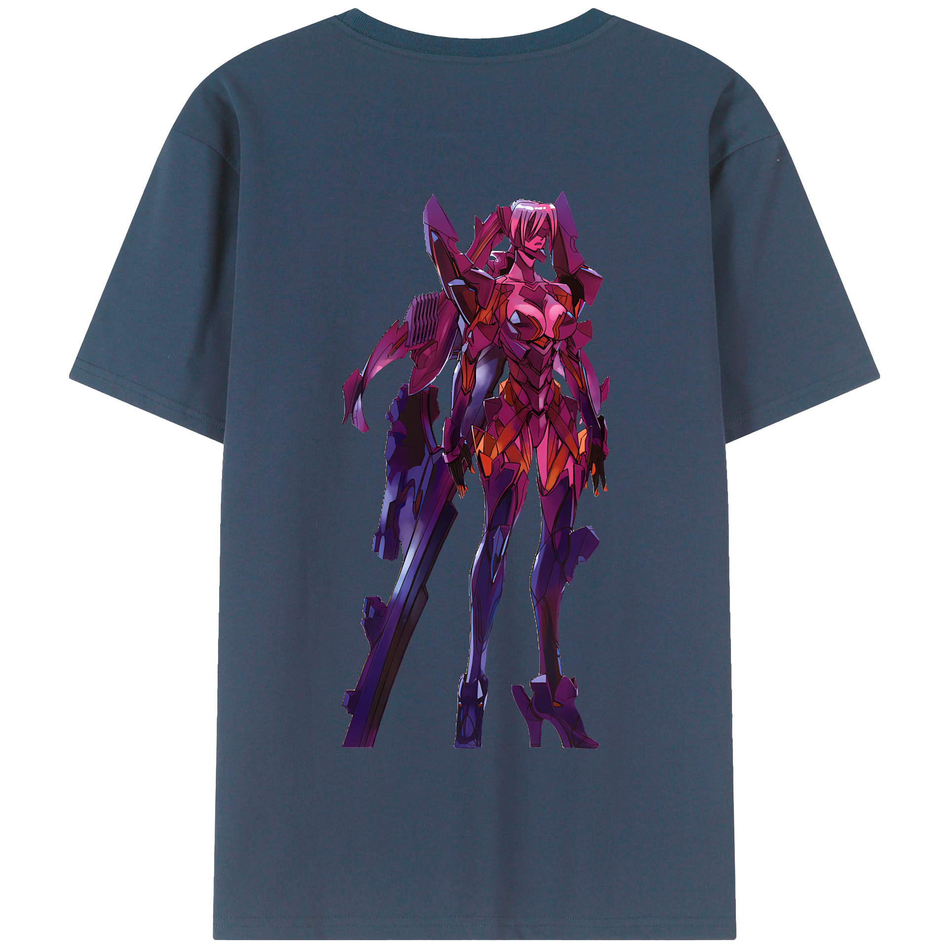 （画像用） EVA 新世紀エヴァンゲリオン 綿100％半袖Tシャツ（背面プリント）
