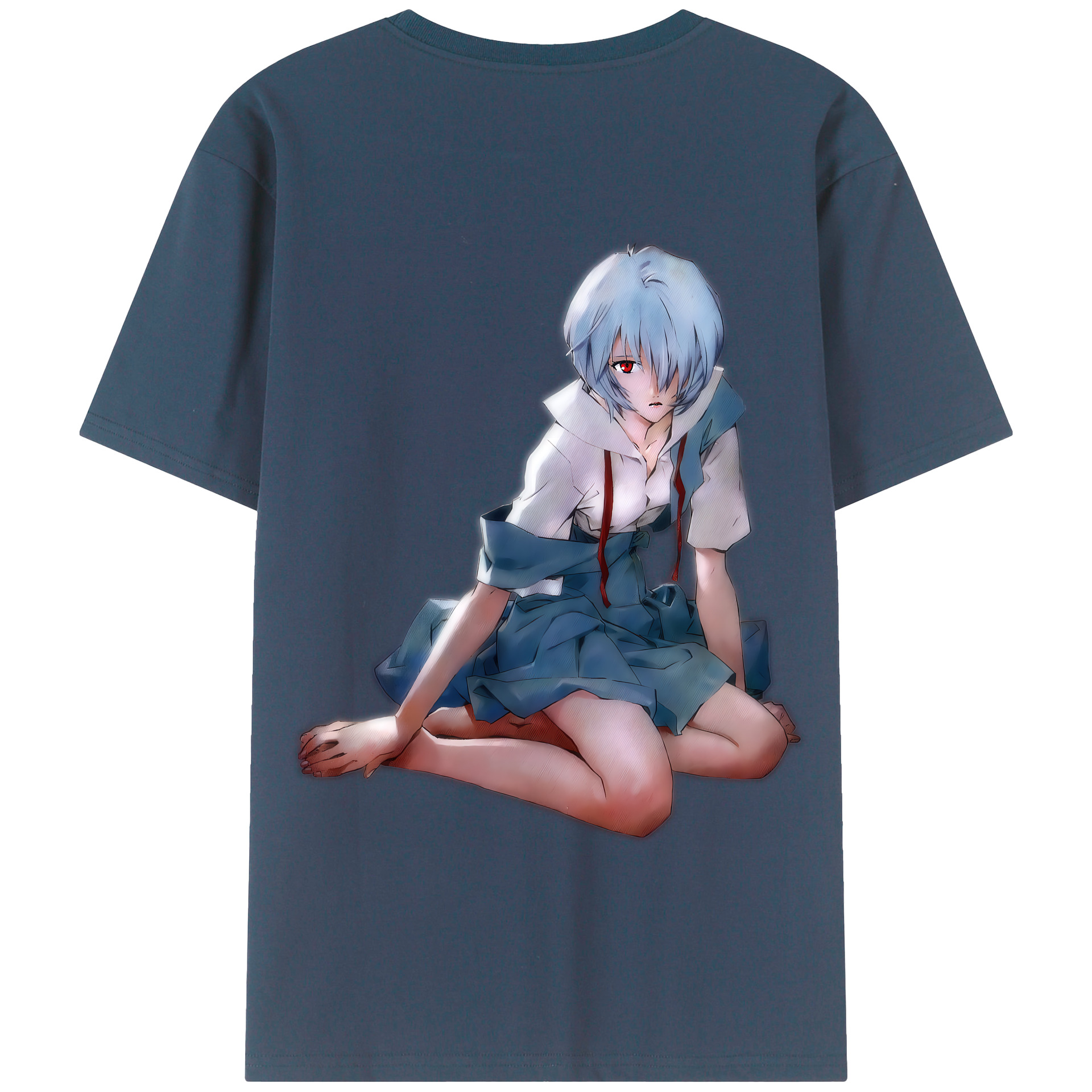 （画像用） EVA 新世紀エヴァンゲリオン 綿100％半袖Tシャツ（背面プリント）