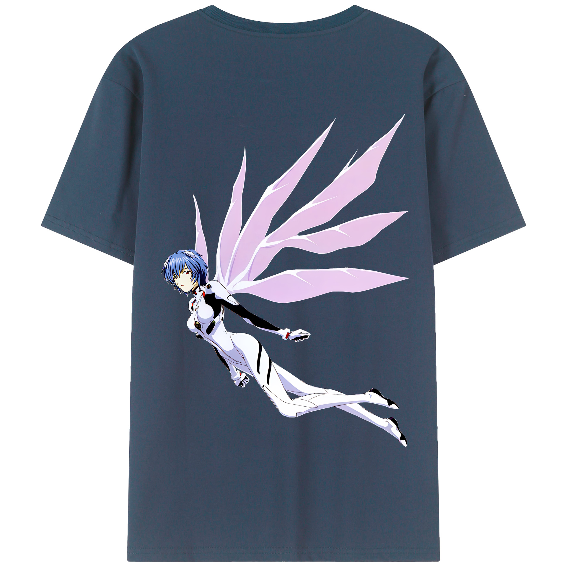 （画像用） EVA 新世紀エヴァンゲリオン 綿100％半袖Tシャツ（背面プリント）