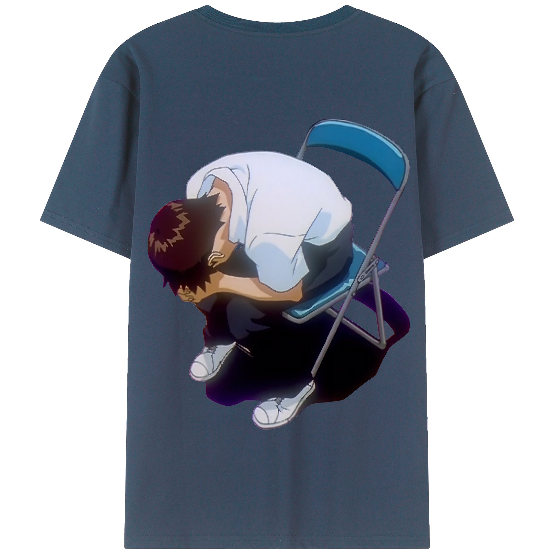 （画像用） EVA 新世紀エヴァンゲリオン 綿100％半袖Tシャツ（背面プリント）