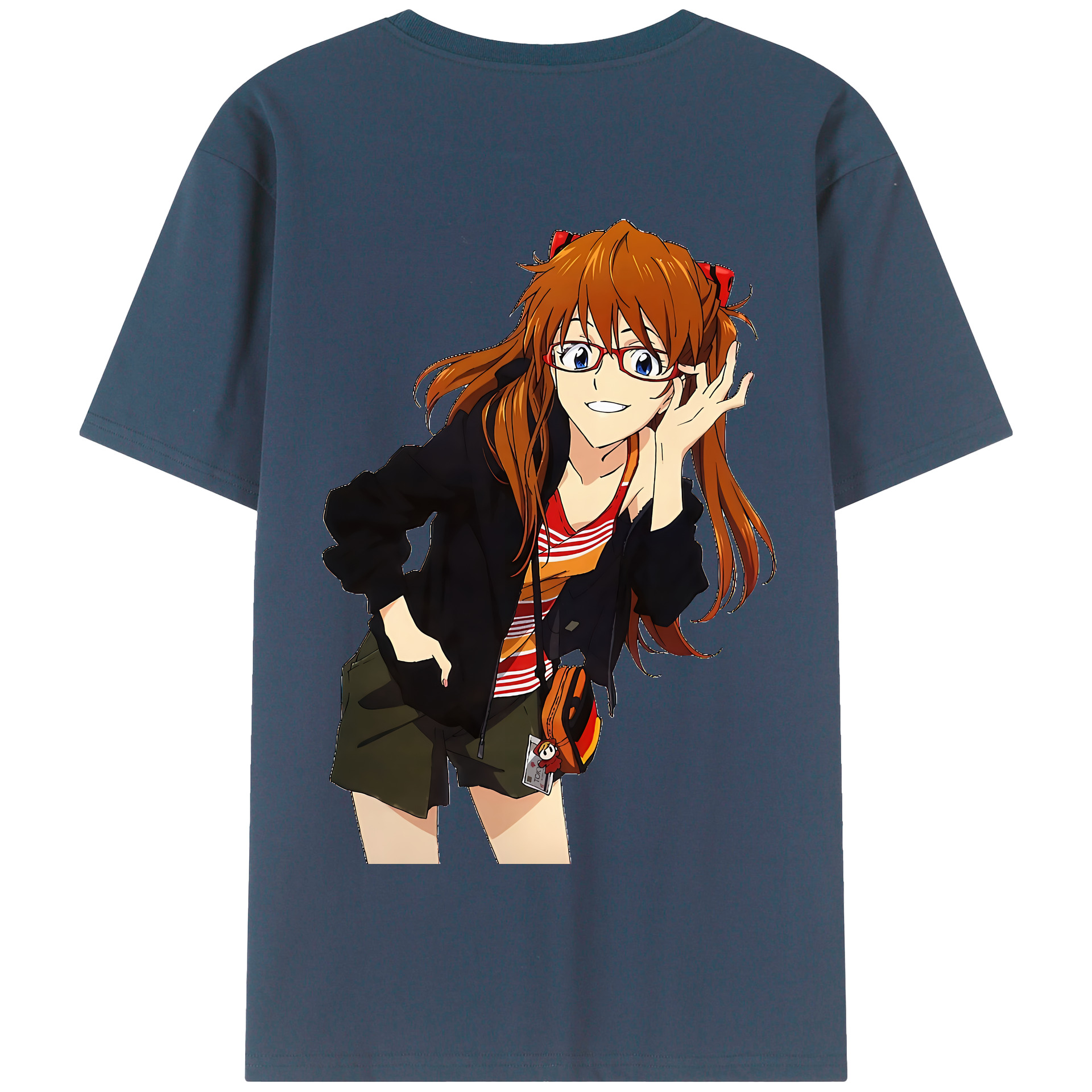 （画像用） EVA 新世紀エヴァンゲリオン 綿100％半袖Tシャツ（背面プリント）