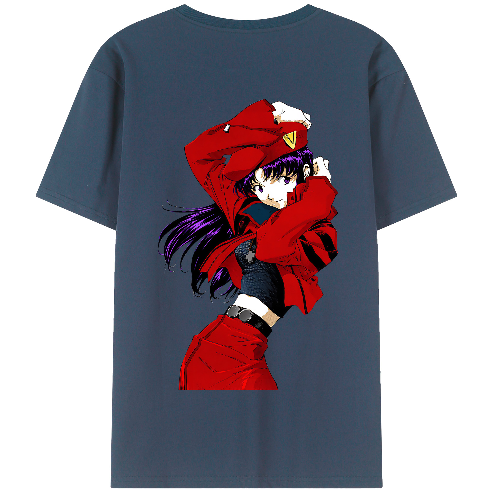 （画像用） EVA 新世紀エヴァンゲリオン 綿100％半袖Tシャツ（背面プリント）