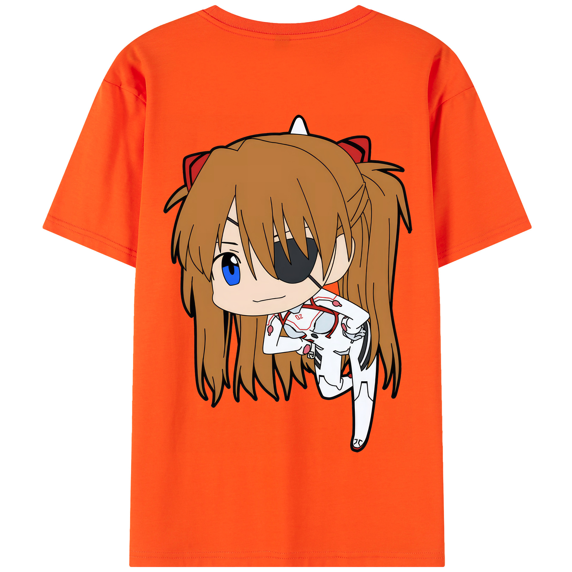（画像用） EVA 新世紀エヴァンゲリオン 綿100％半袖Tシャツ（背面プリント）