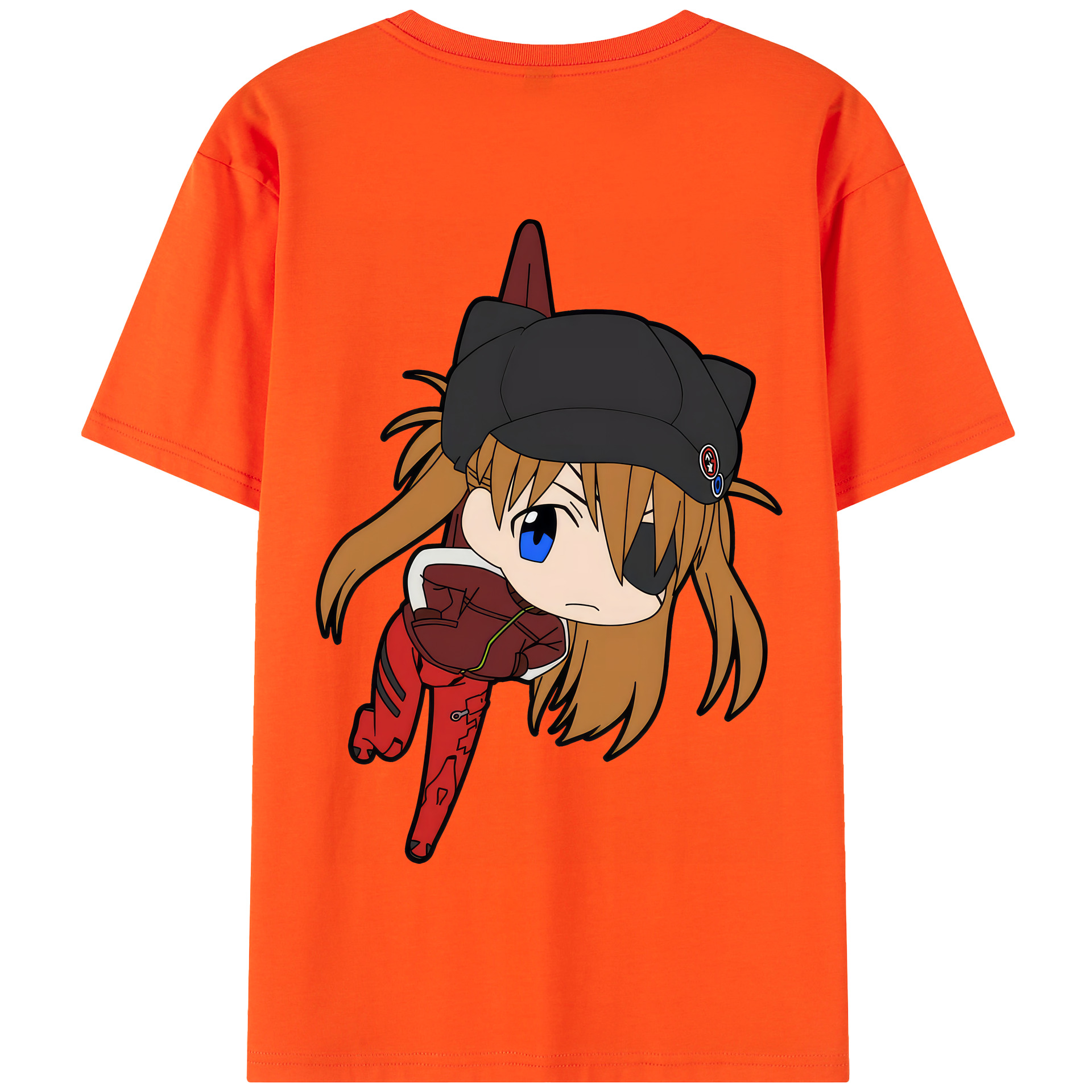 （画像用） EVA 新世紀エヴァンゲリオン 綿100％半袖Tシャツ（背面プリント）