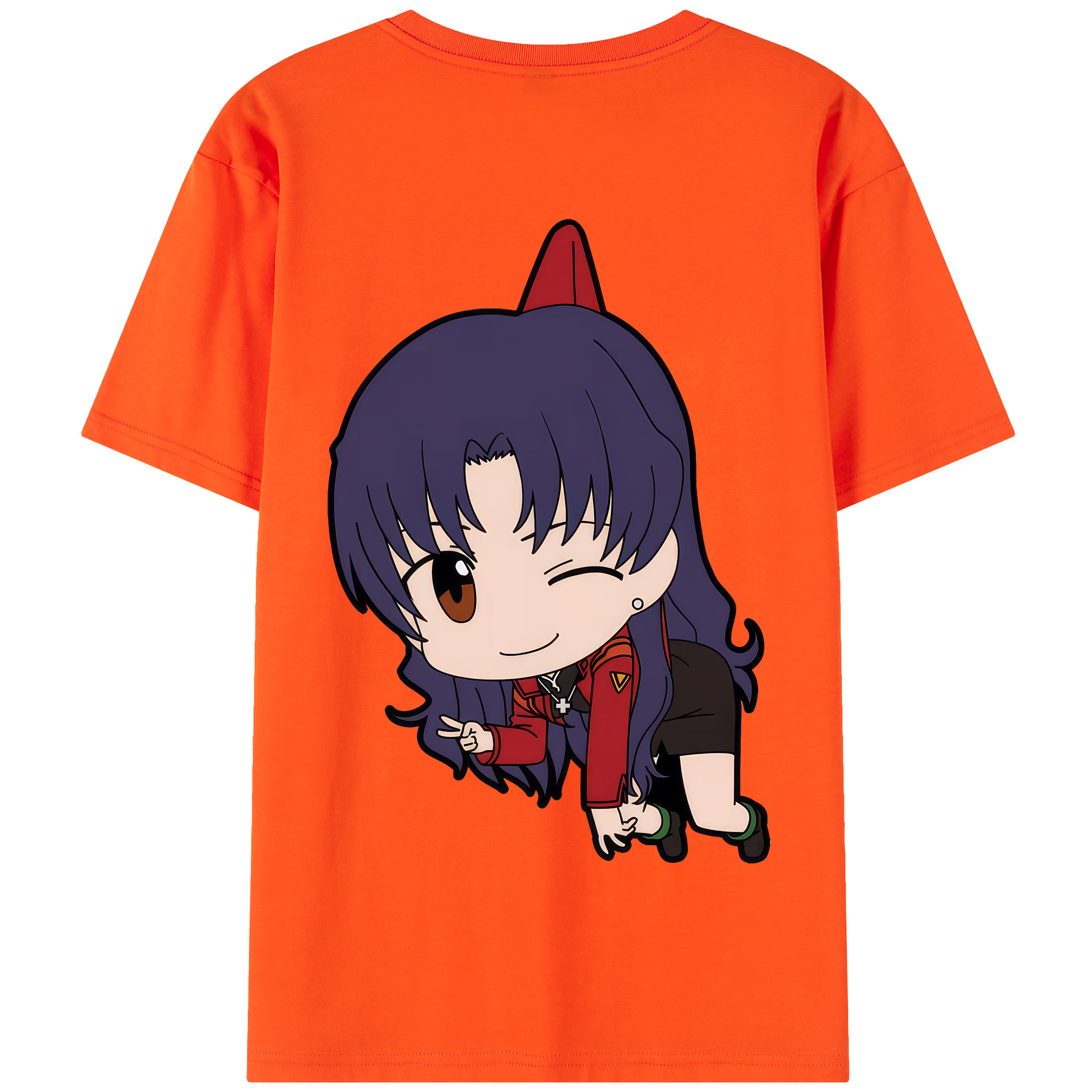 （画像用） EVA 新世紀エヴァンゲリオン 綿100％半袖Tシャツ（背面プリント）