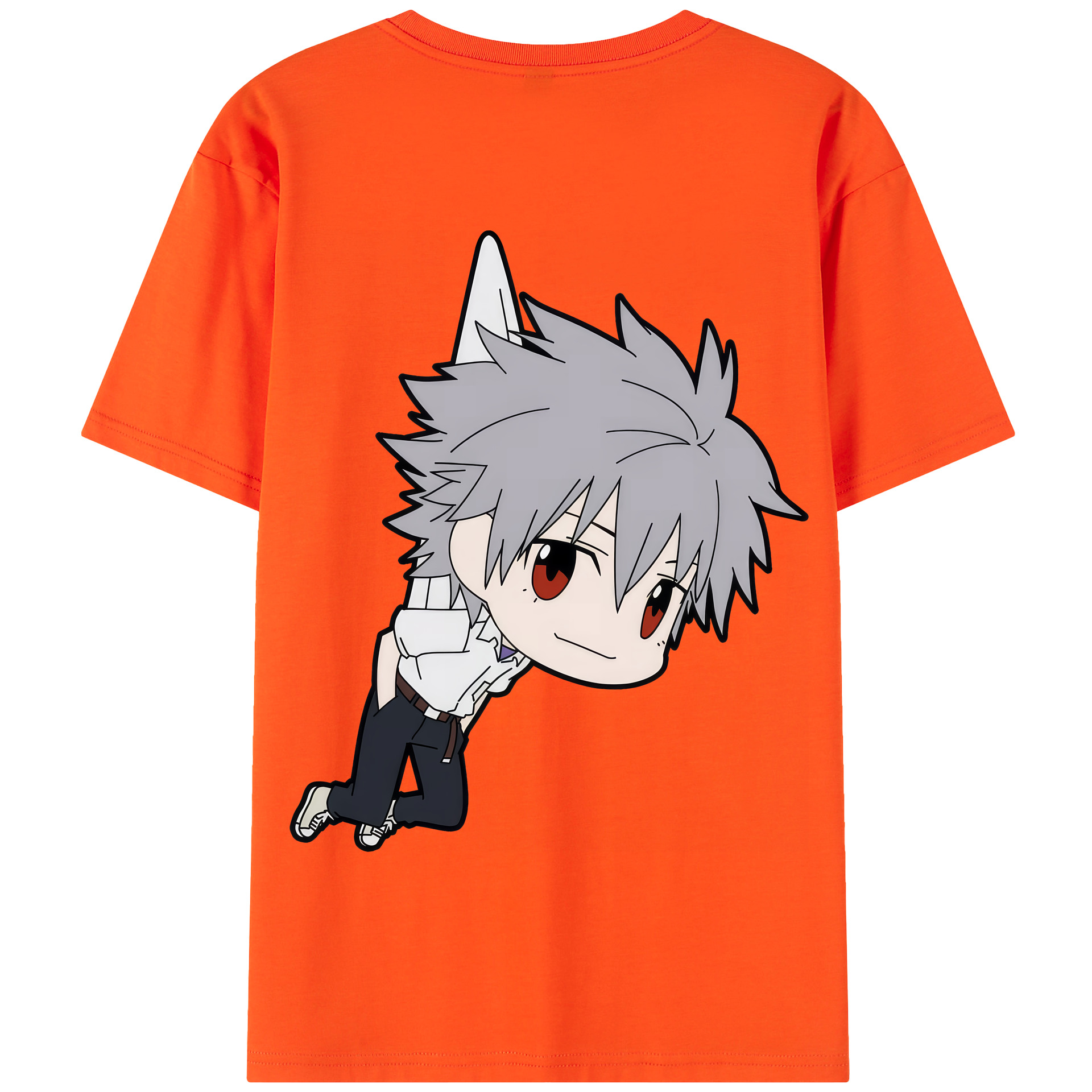 （画像用） EVA 新世紀エヴァンゲリオン 綿100％半袖Tシャツ（背面プリント）