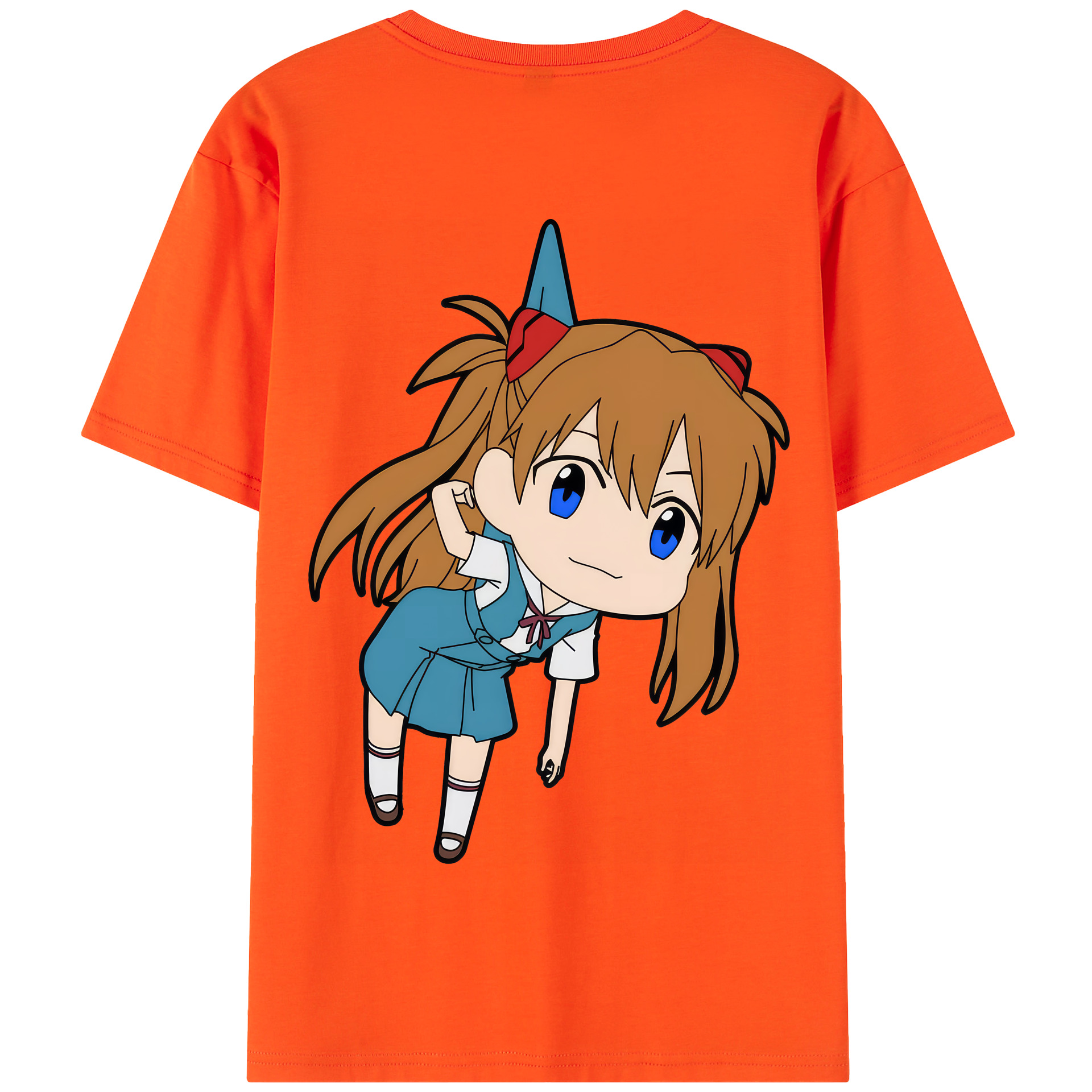 （画像用） EVA 新世紀エヴァンゲリオン 綿100％半袖Tシャツ（背面プリント）