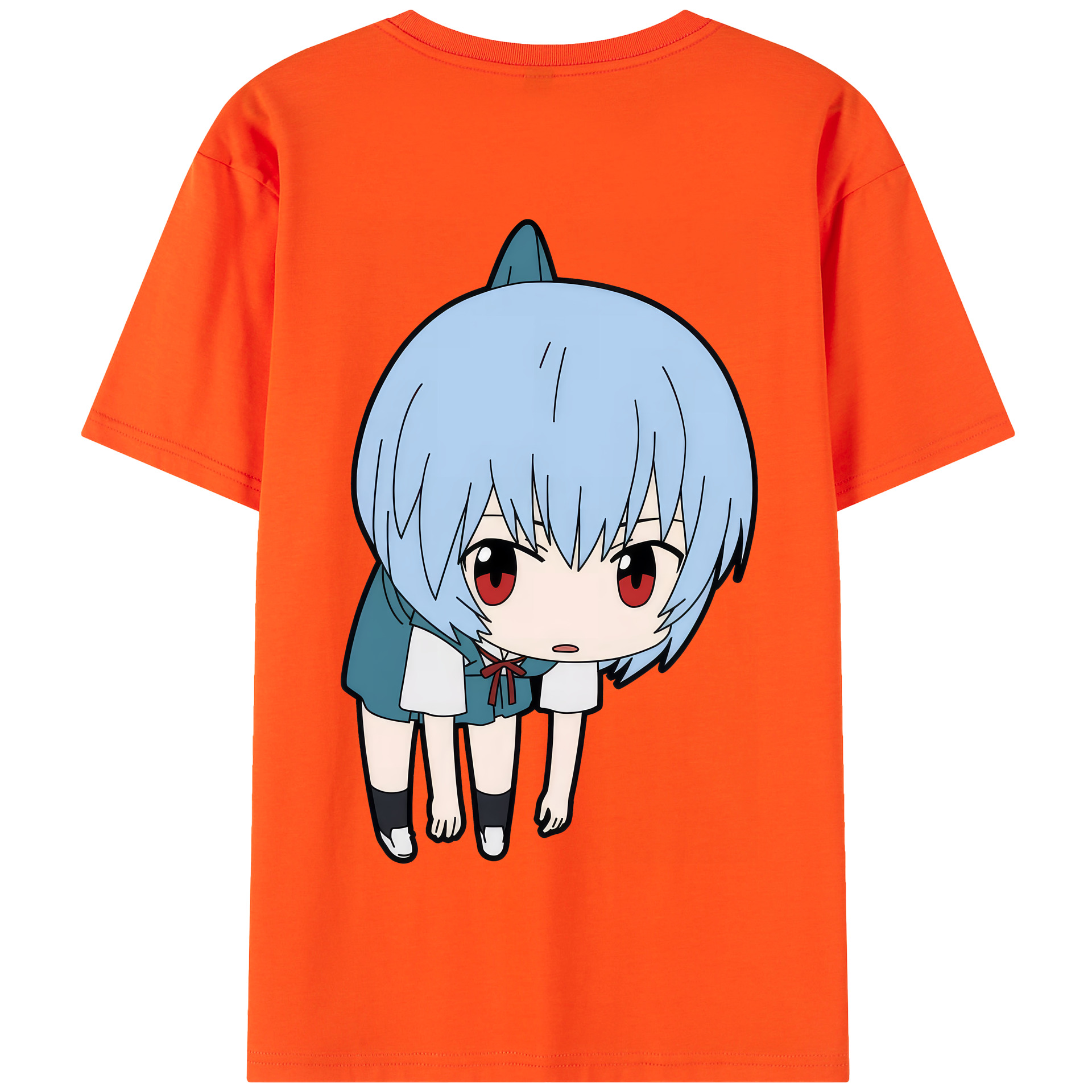 （画像用） EVA 新世紀エヴァンゲリオン 綿100％半袖Tシャツ（背面プリント）