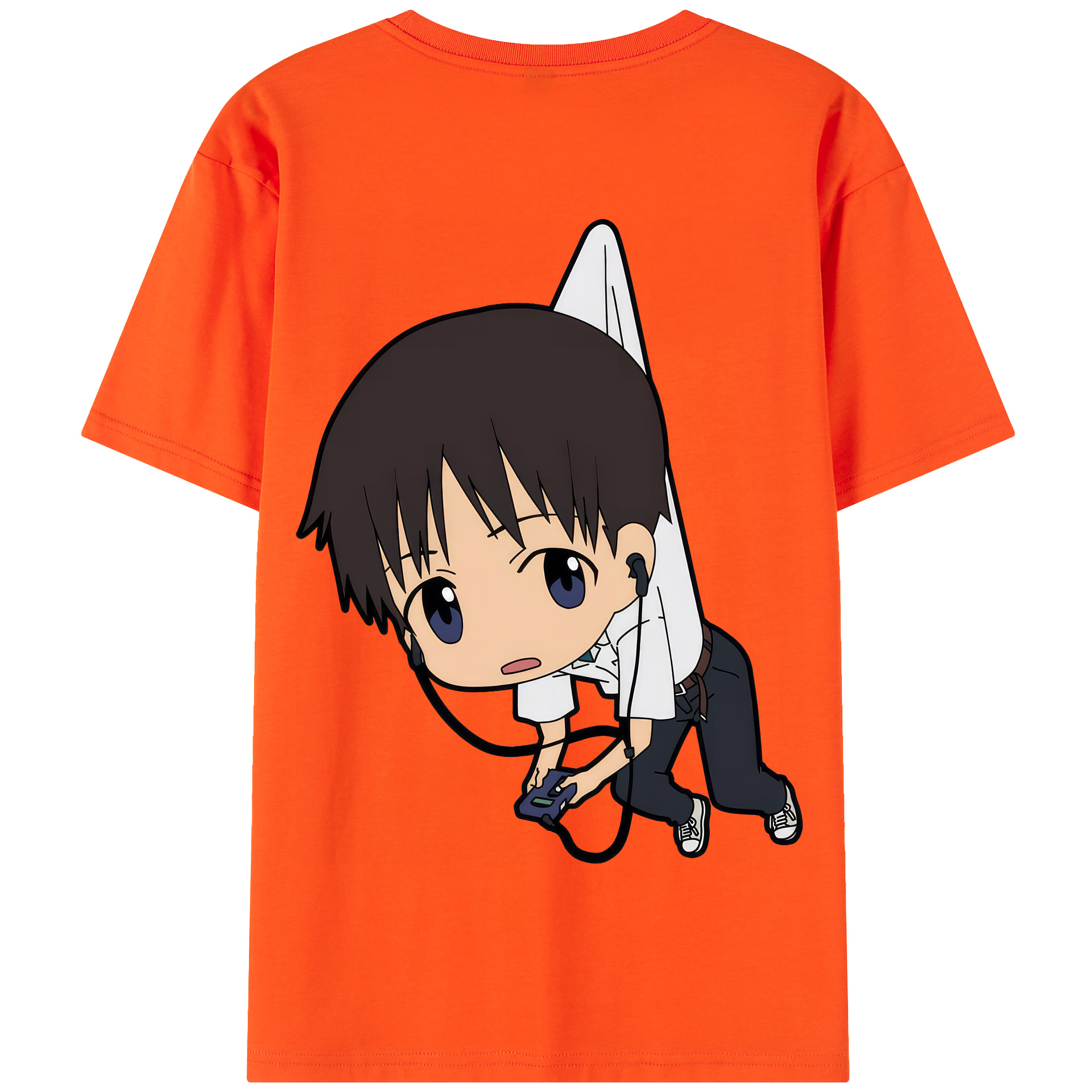 （画像用） EVA 新世紀エヴァンゲリオン 綿100％半袖Tシャツ（背面プリント）