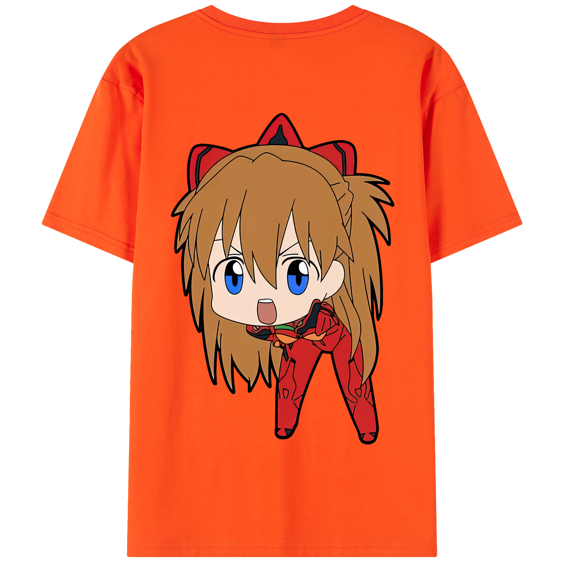 （画像用） EVA 新世紀エヴァンゲリオン 綿100％半袖Tシャツ（背面プリント）