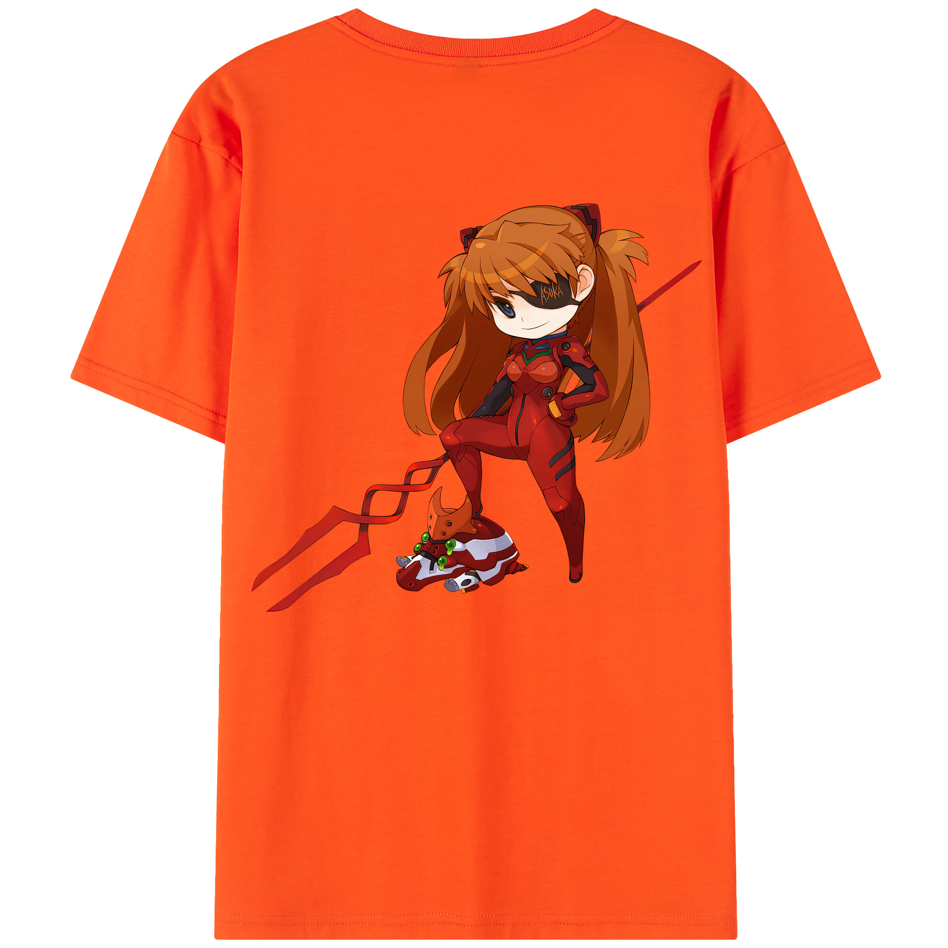 （画像用） EVA 新世紀エヴァンゲリオン 綿100％半袖Tシャツ（背面プリント）