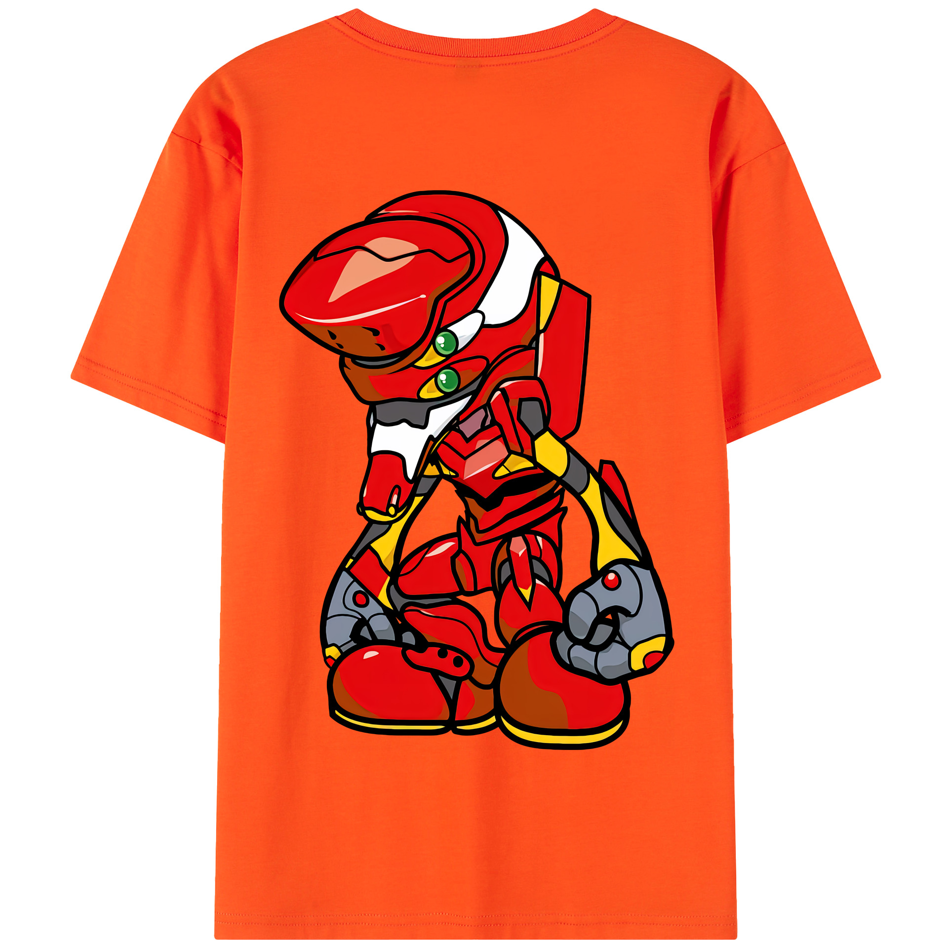 （画像用） EVA 新世紀エヴァンゲリオン 綿100％半袖Tシャツ（背面プリント）