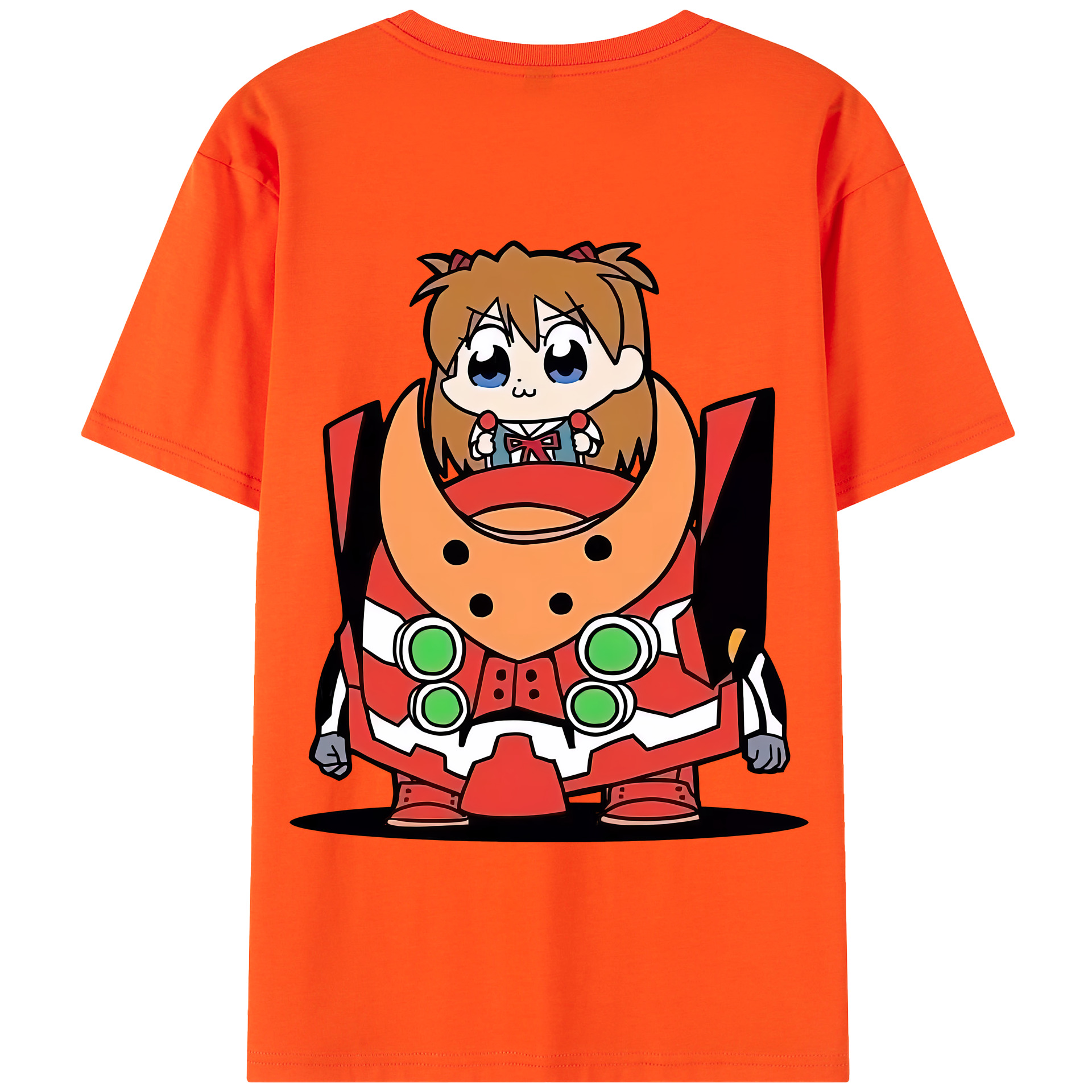 （画像用） EVA 新世紀エヴァンゲリオン 綿100％半袖Tシャツ（背面プリント）