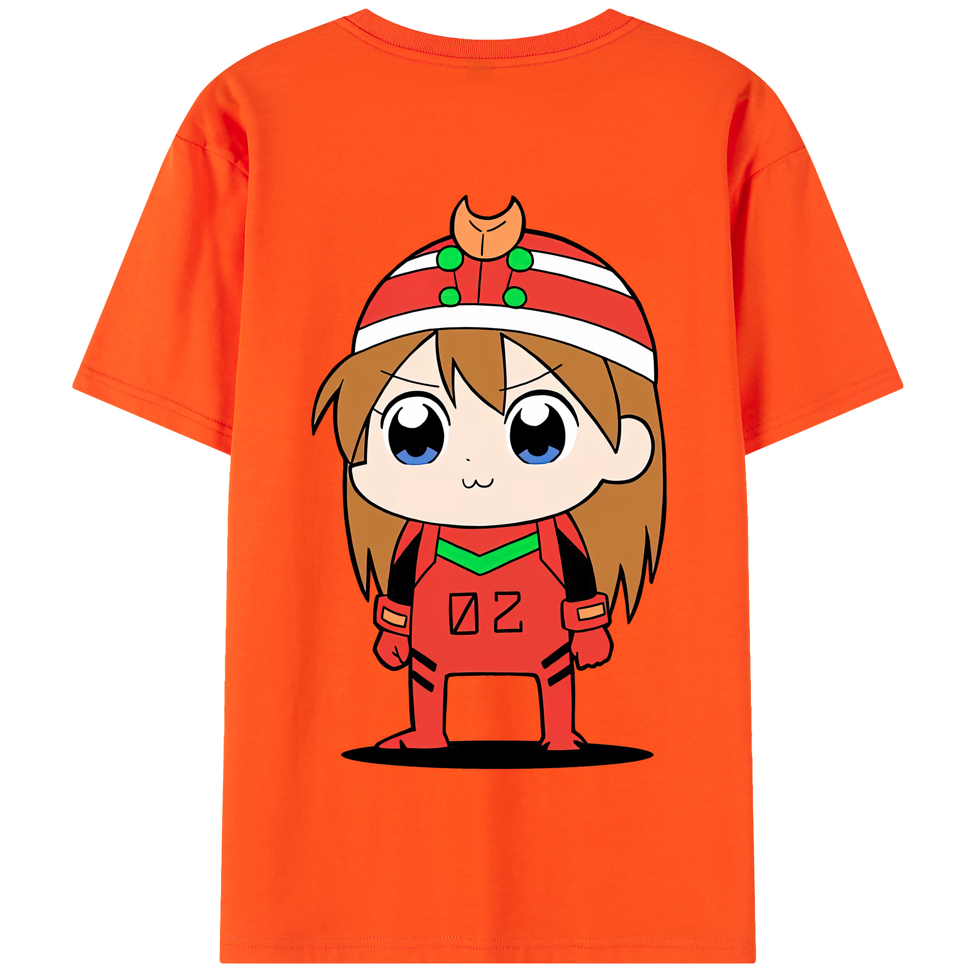 （画像用） EVA 新世紀エヴァンゲリオン 綿100％半袖Tシャツ（背面プリント）
